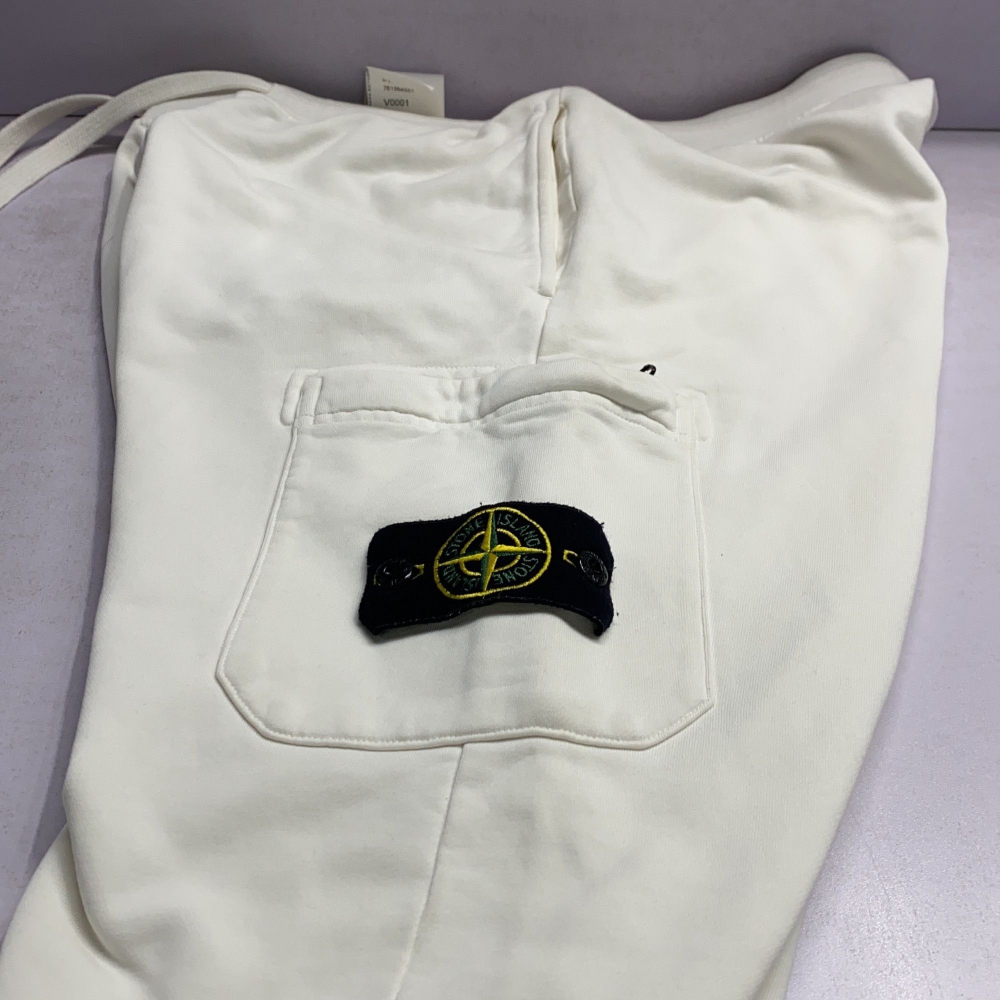 Stone Island Stone Island White Patch Logo Sweatpants Size L Size US 34 / EU 50 - 13 Thumbnail