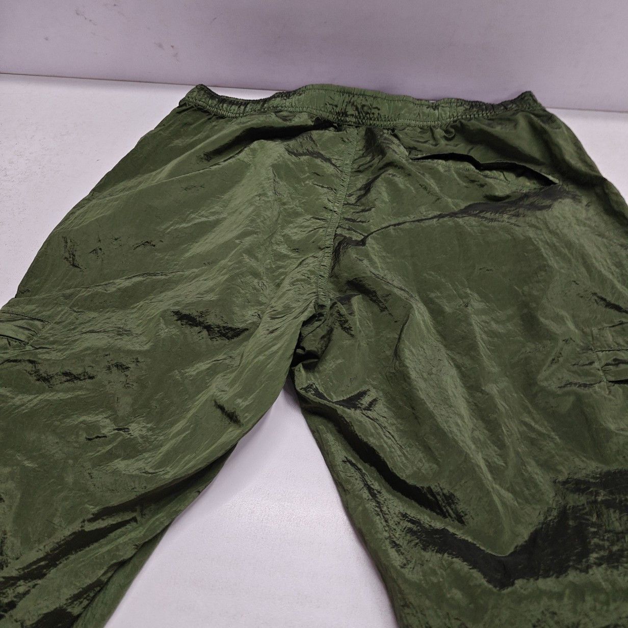 Stone Island Stone Island Olive Nylon Cargo Joggers Size 34 Size US 34 / EU 50 - 12 Thumbnail