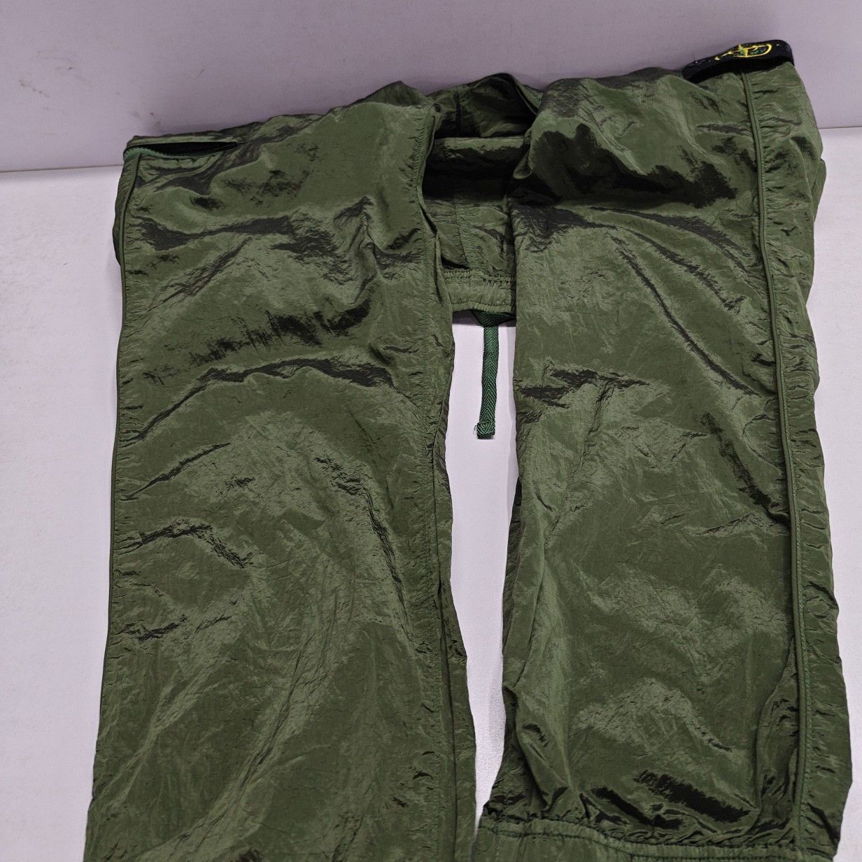 Stone Island Stone Island Olive Nylon Cargo Joggers Size 34 Size US 34 / EU 50 - 10 Thumbnail