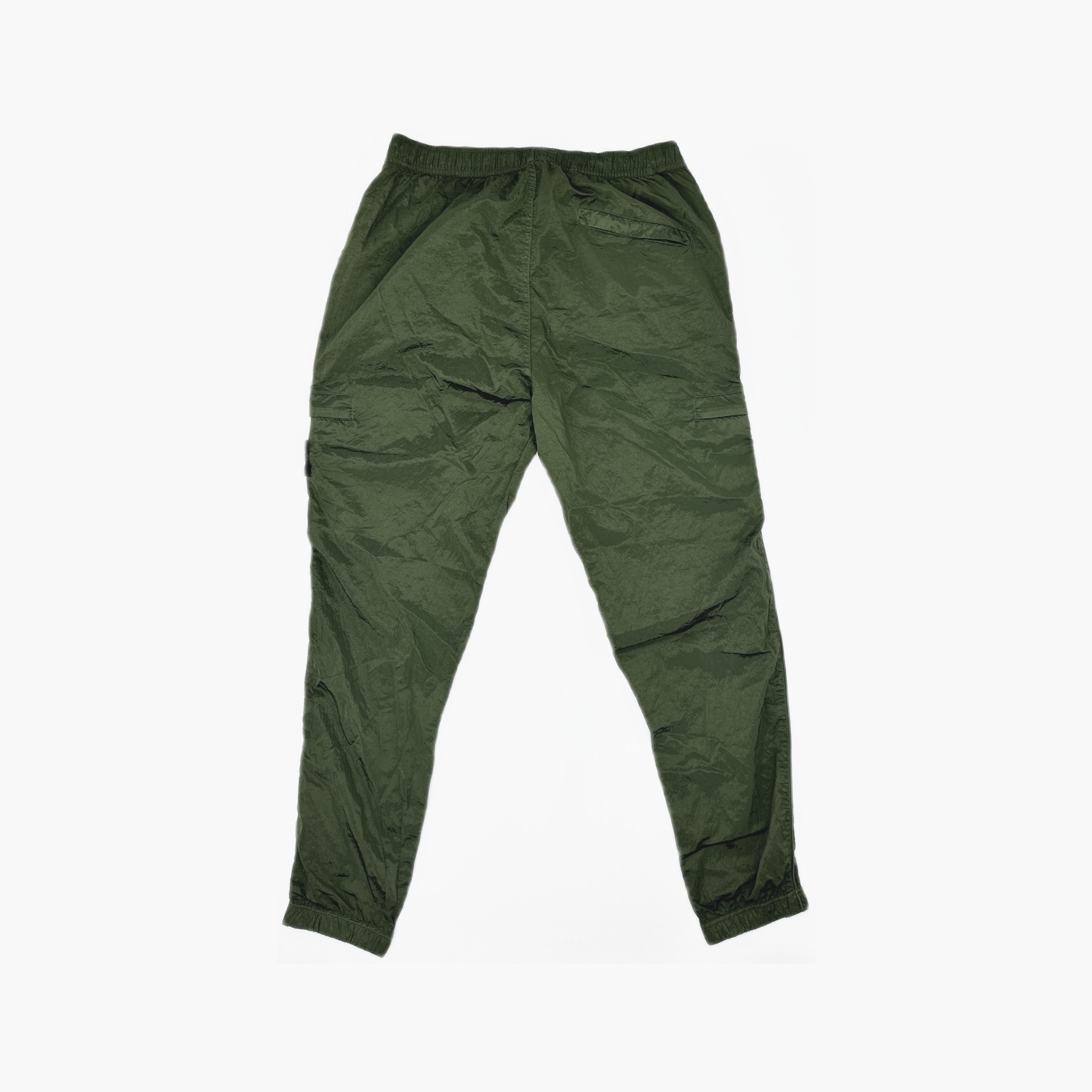Stone Island Stone Island Olive Nylon Cargo Joggers Size 34 Size US 34 / EU 50 - 2 Thumbnail