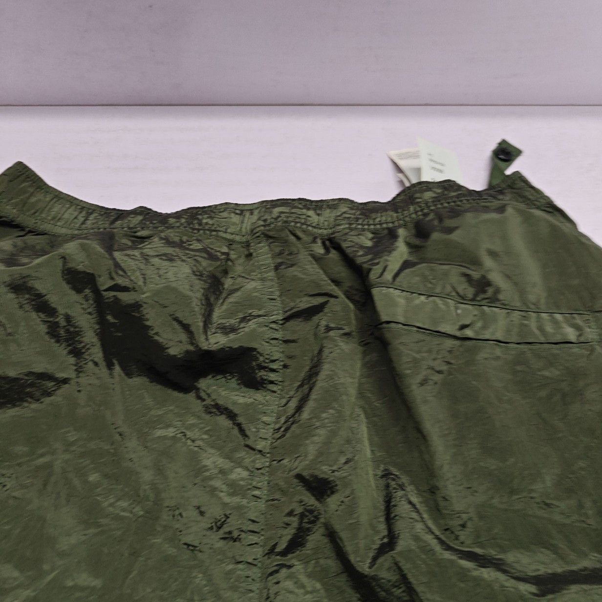 Stone Island Stone Island Olive Nylon Cargo Joggers Size 34 Size US 34 / EU 50 - 6 Thumbnail