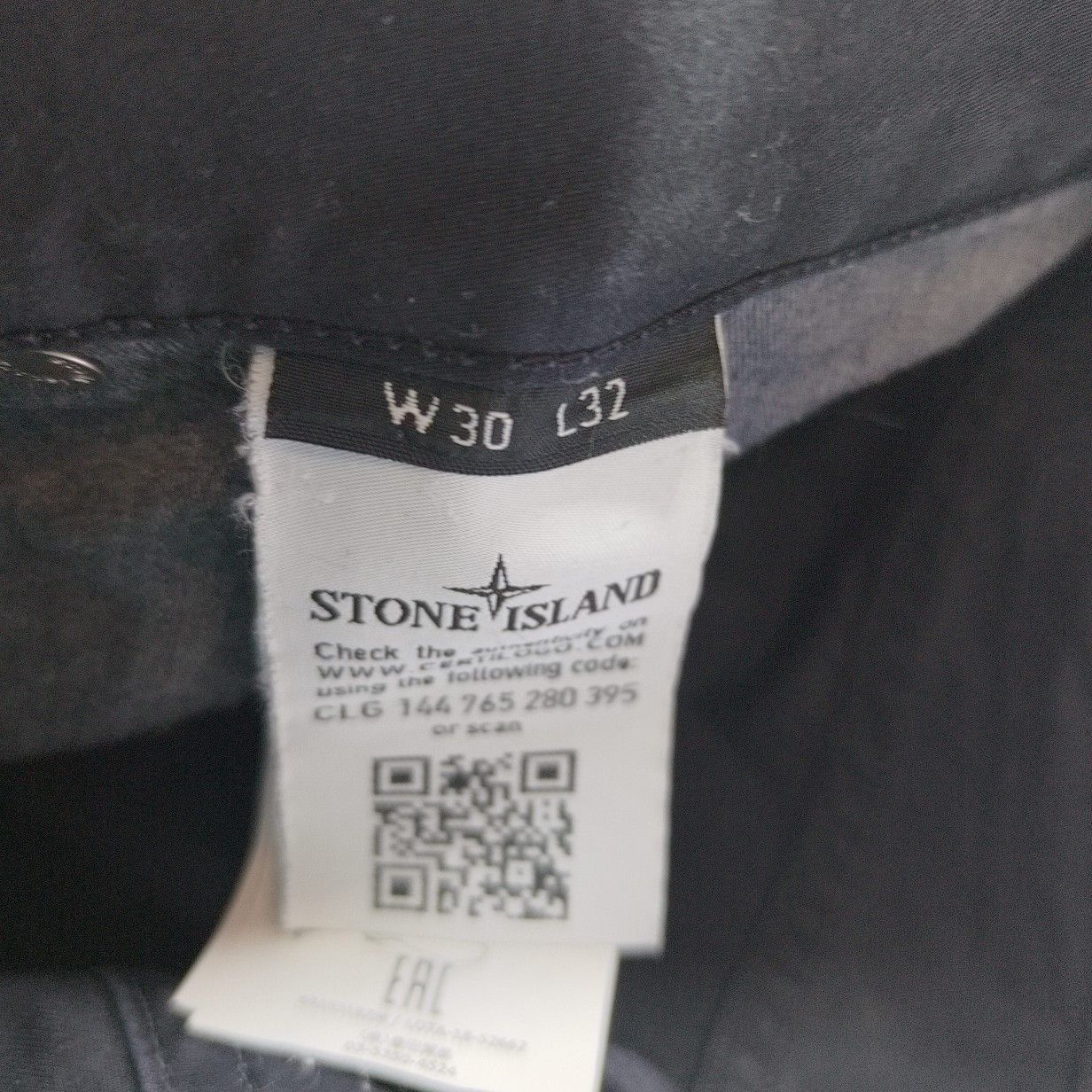 Stone Island Stone Island Cotton Casual Pants Black W30 Size US 30 / EU 46 - 5 Thumbnail
