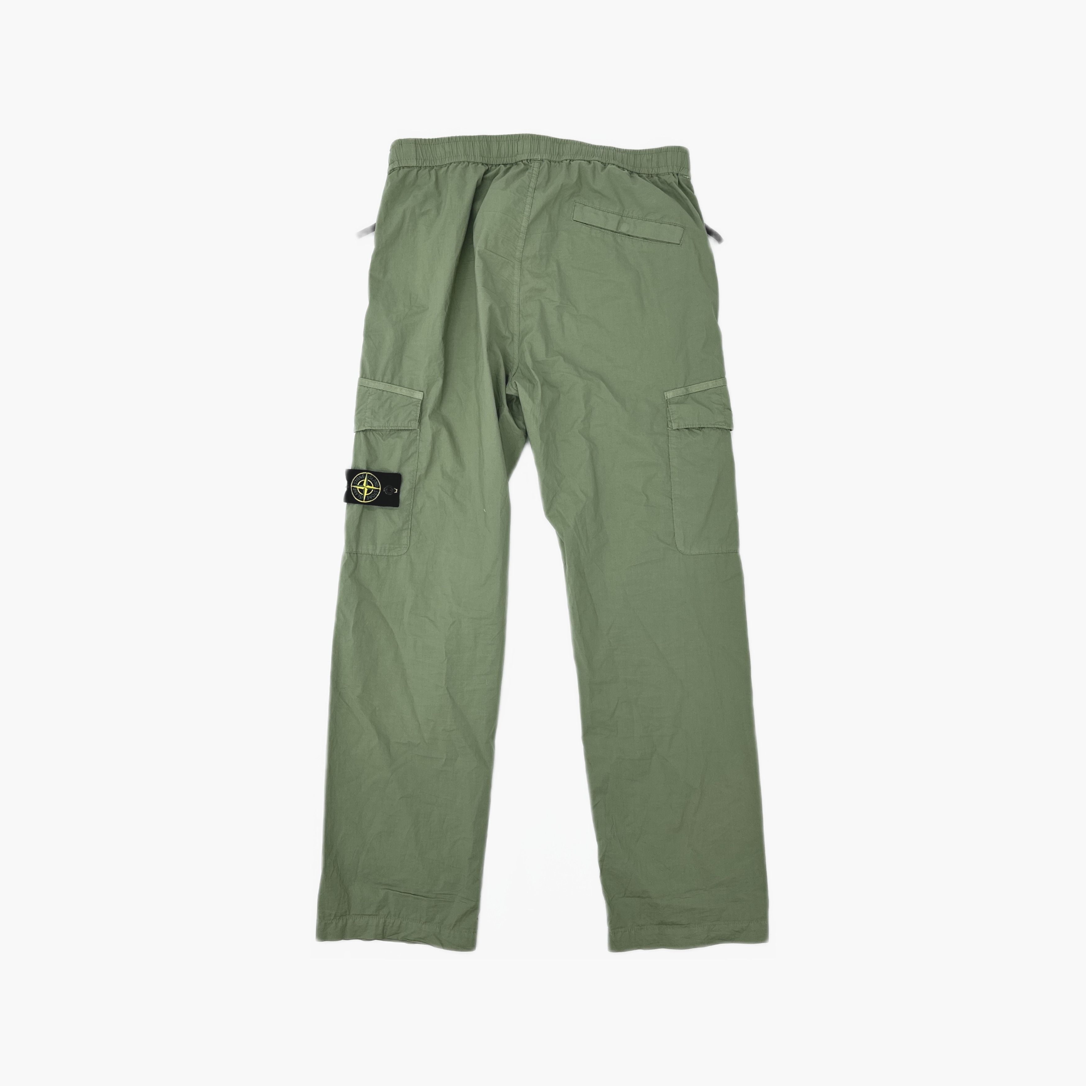 Stone Island Stone Island Green Cargo Pants Size 33 Size US 33 - 2 Thumbnail