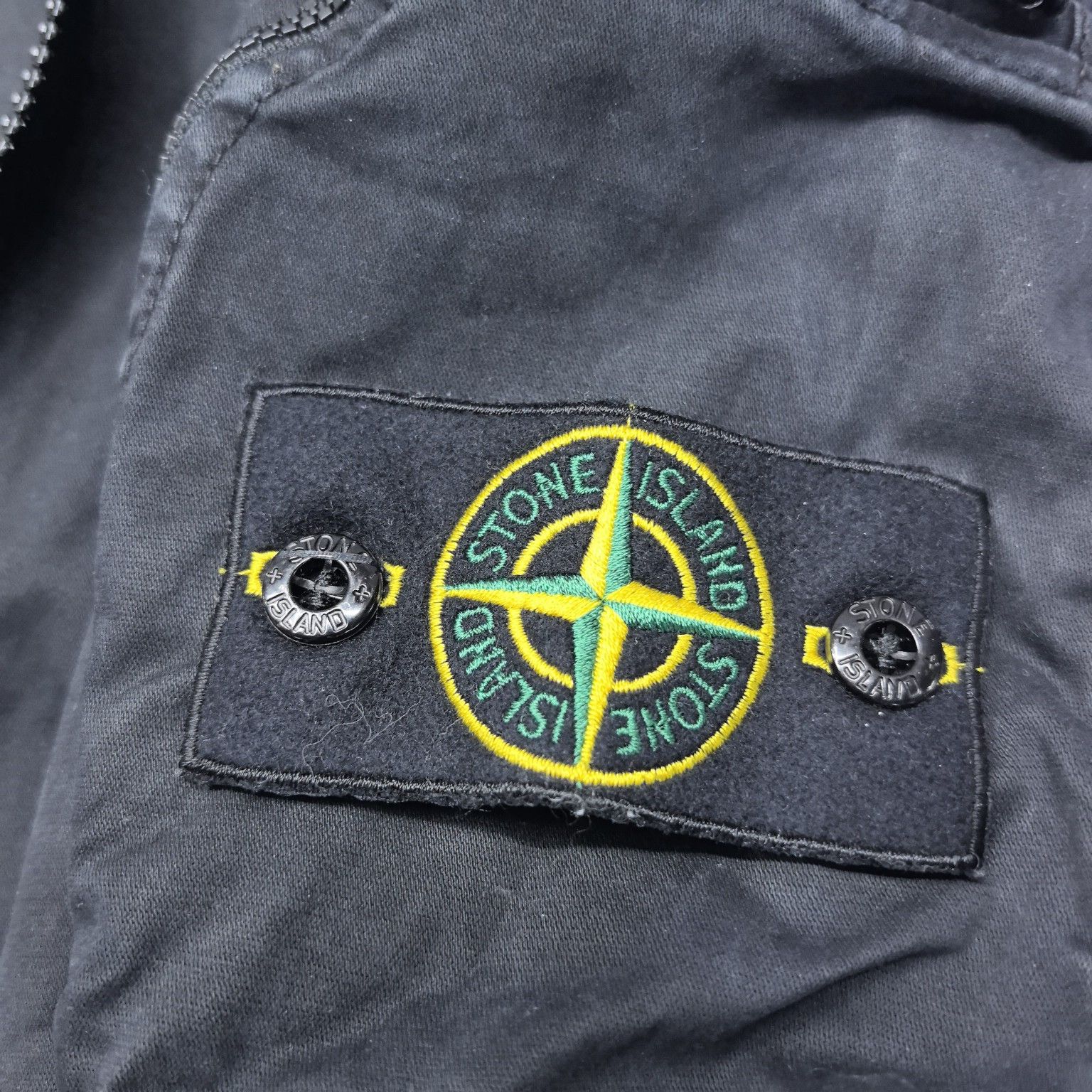 Stone Island Stone Island Logo Patch Zip Jacket Size L Size US L / EU 52-54 / 3 - 4 Thumbnail
