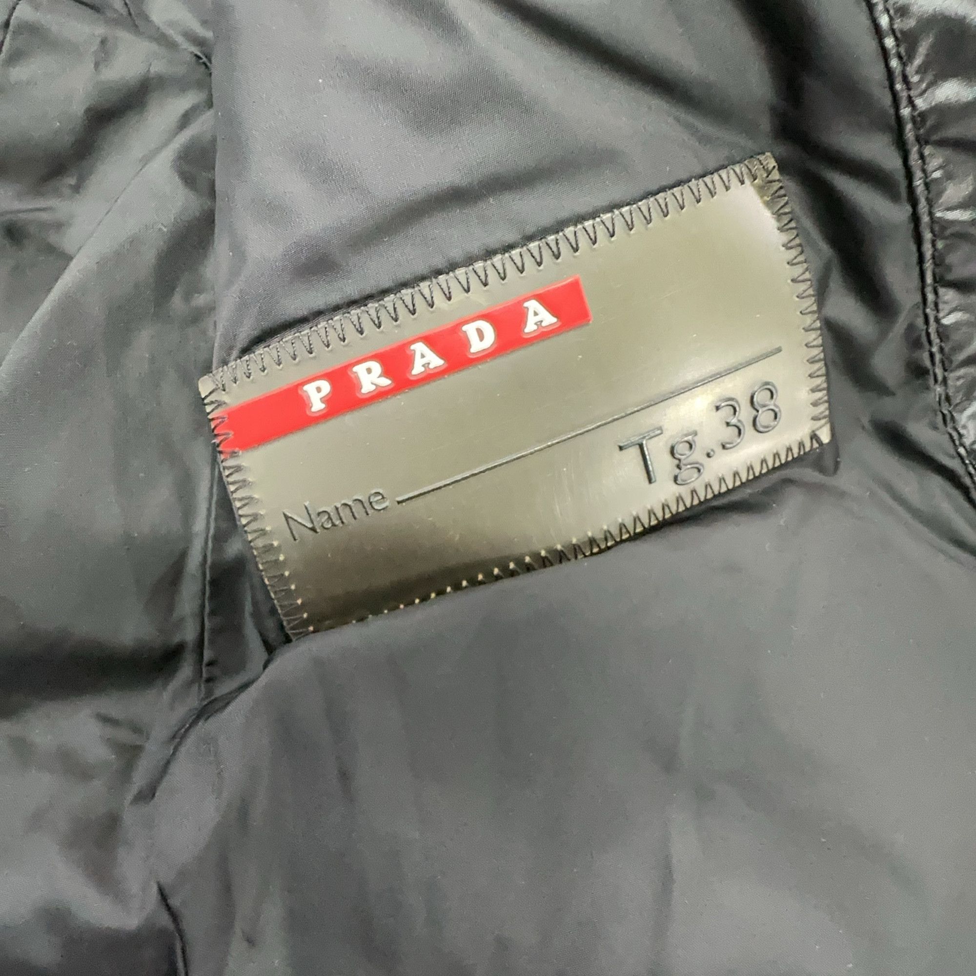 Prada Prada Black Down Puffer Jacket Size 38 Size XS / US 0-2 / IT 36-38 - 3 Thumbnail