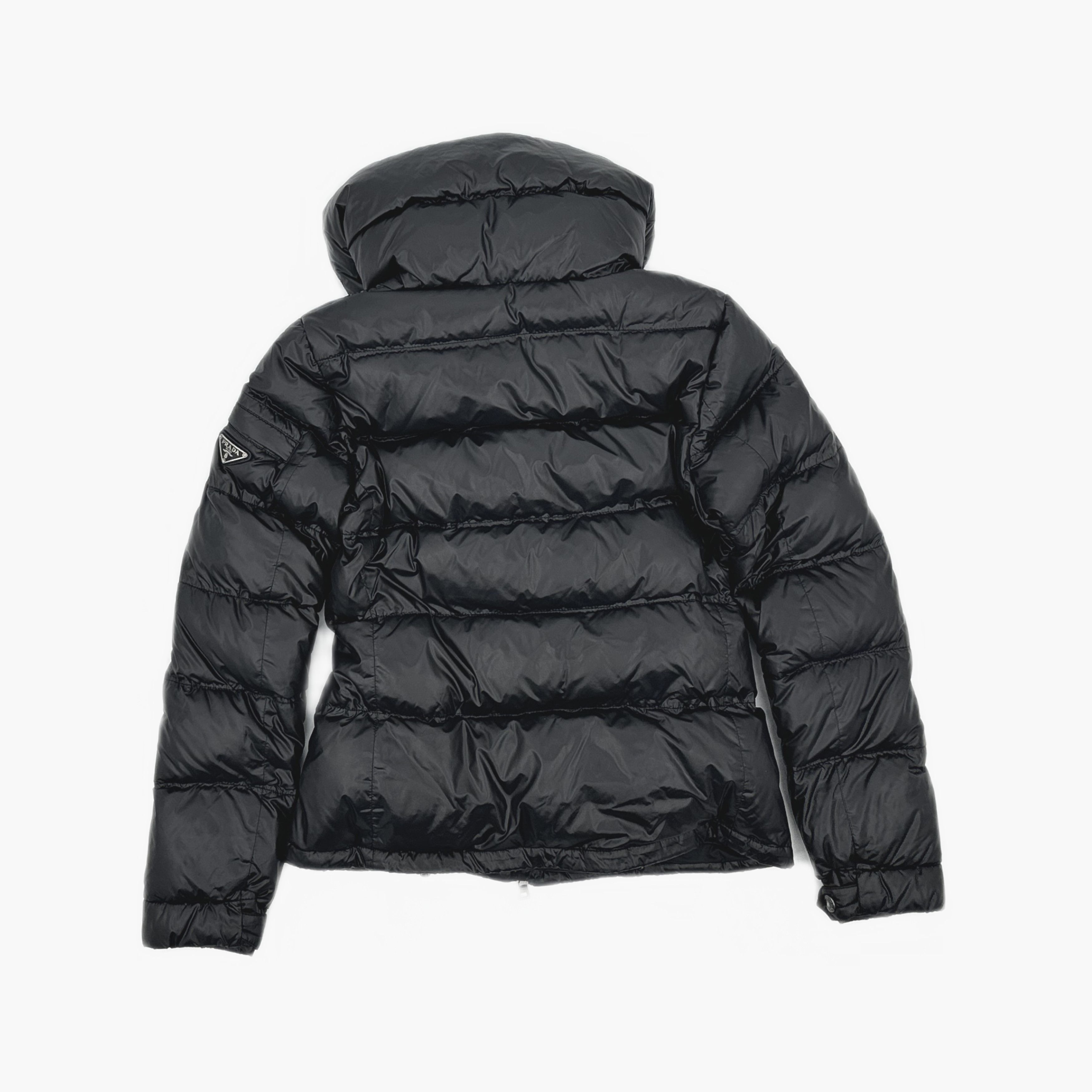 Prada Prada Black Down Puffer Jacket Size 38 Size XS / US 0-2 / IT 36-38 - 2 Thumbnail