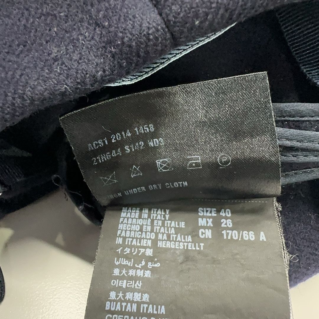 Prada Prada Navy Mini Skirt Size 40 Size 27" / US 4 / IT 40 - 5 Thumbnail