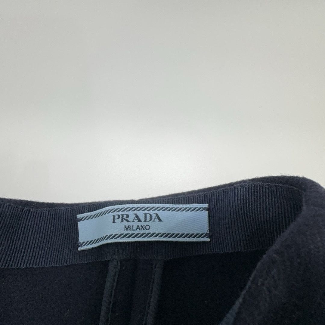 Prada Prada Navy Mini Skirt Size 40 Size 27" / US 4 / IT 40 - 3 Thumbnail