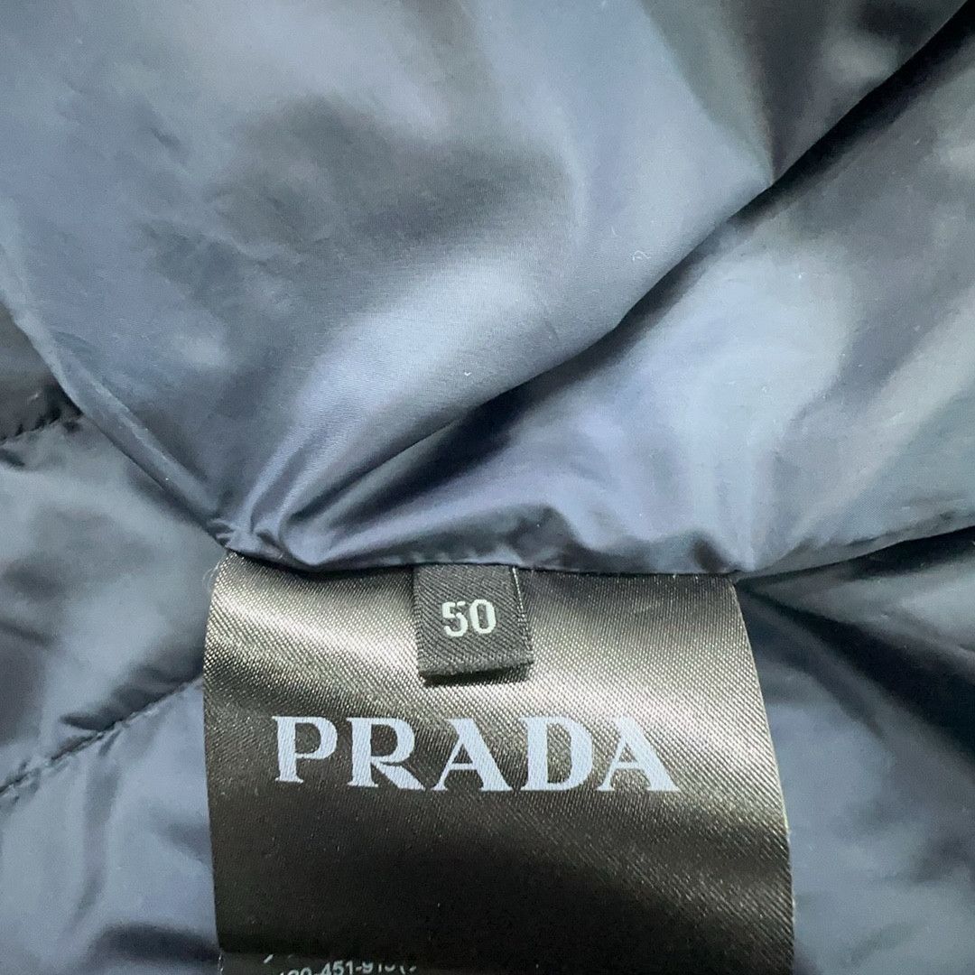 Prada Prada Down Hooded Jacket Size 50 Size US M / EU 48-50 / 2 - 3 Thumbnail