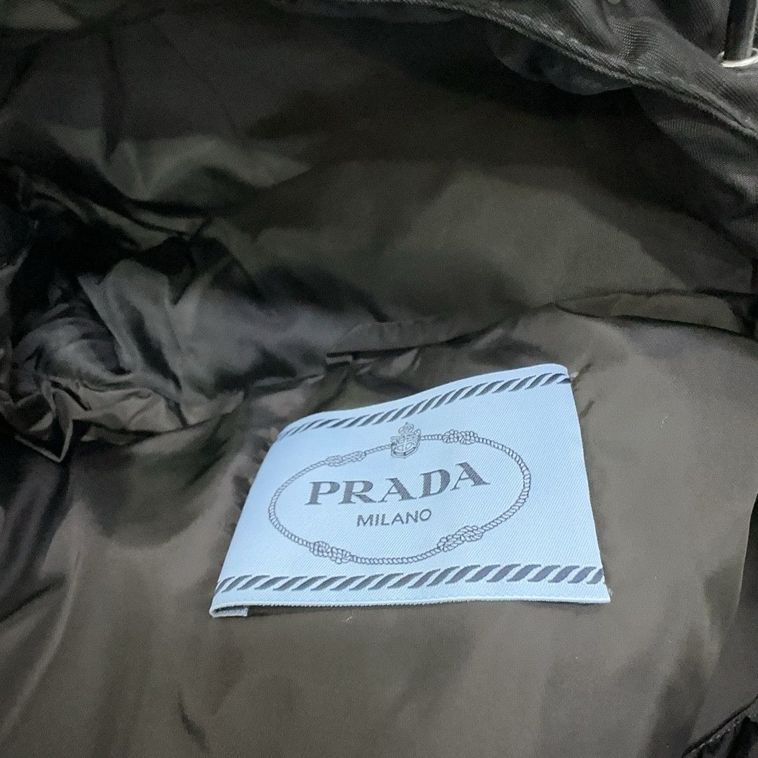 Prada Prada Re-Nylon Logo Puffer Coat Size 36 Size XS / US 0-2 / IT 36-38 - 6 Thumbnail