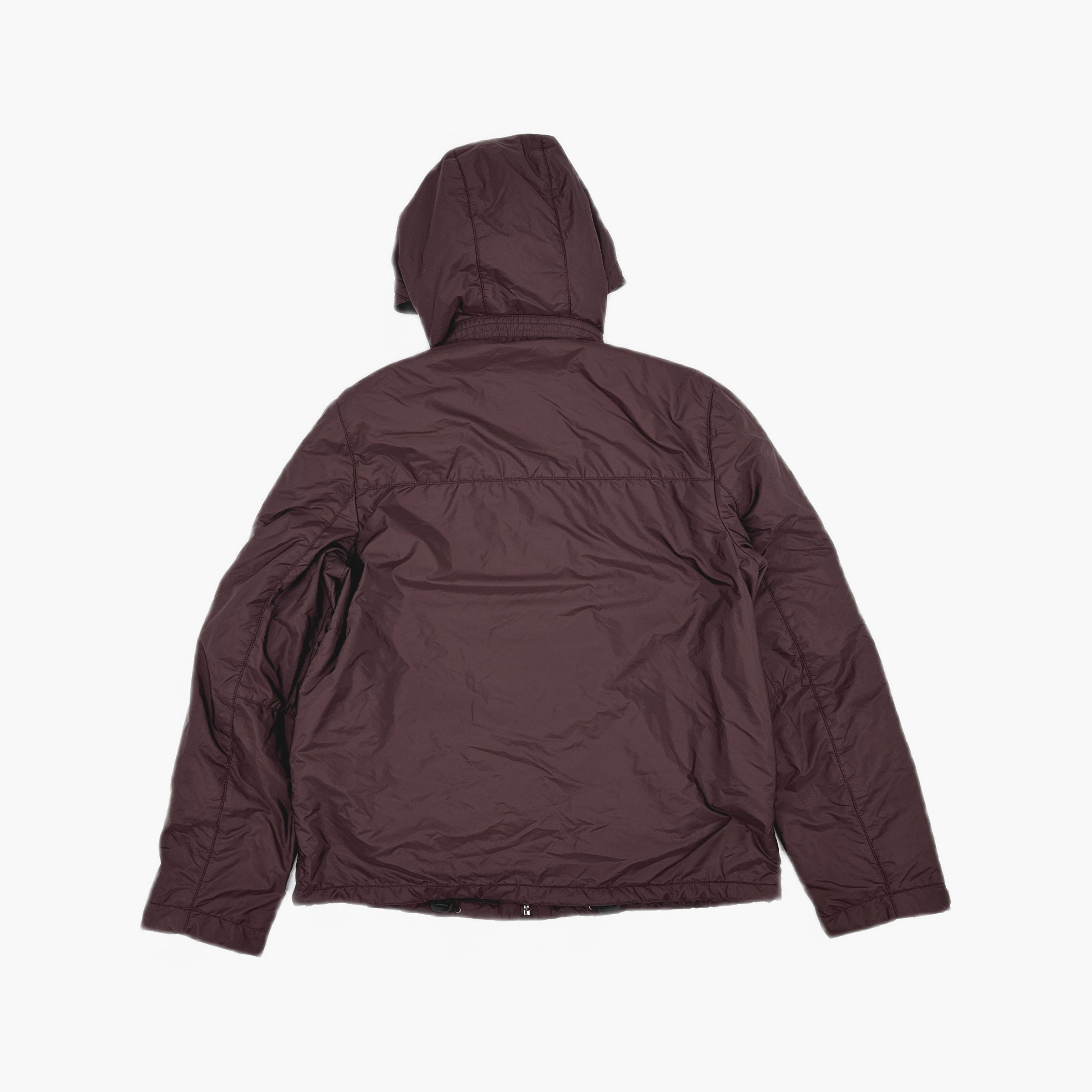Prada Prada Logo Patch Hooded Jacket Size 48 Size US M / EU 48-50 / 2 - 2 Thumbnail