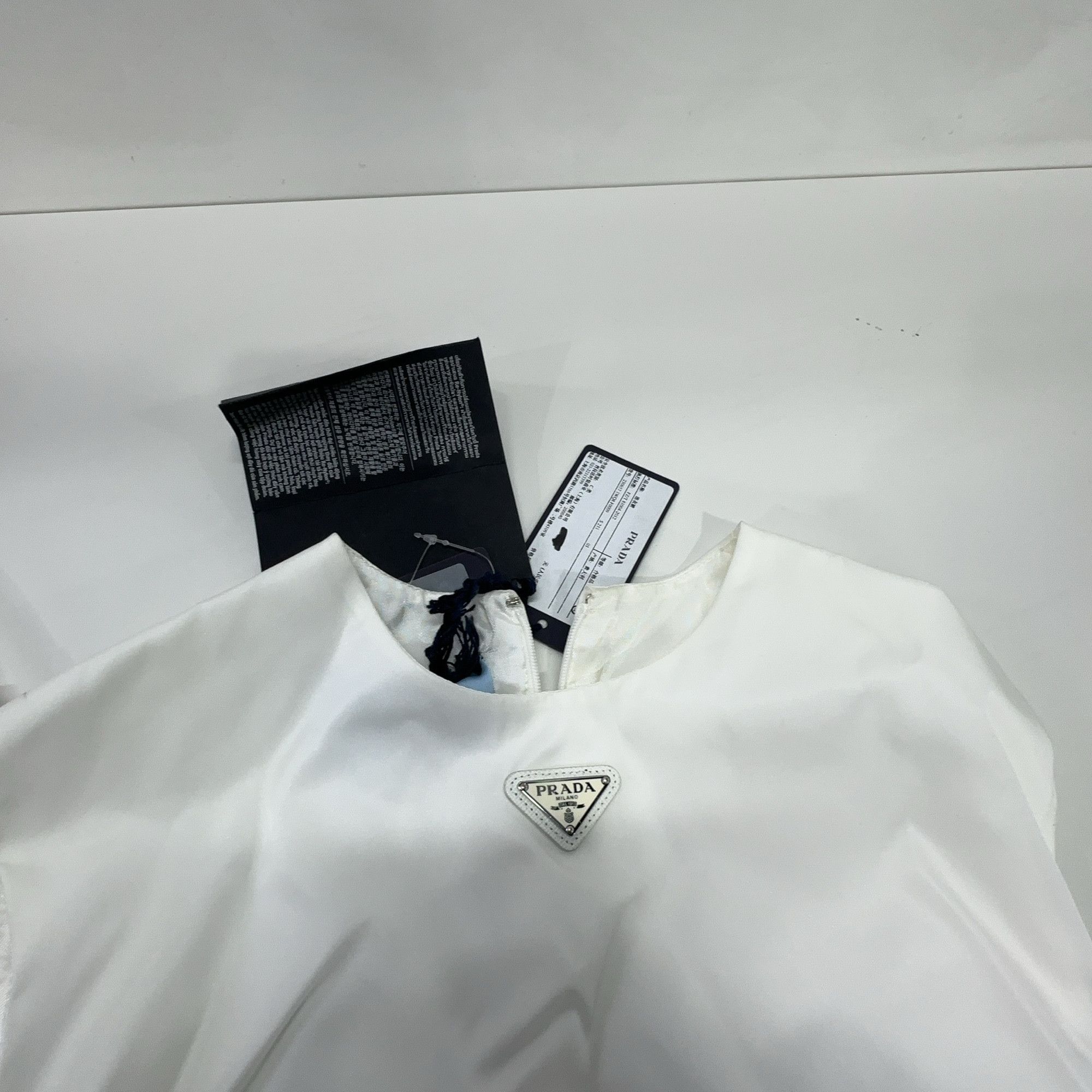 Prada Prada Logo Sleeveless Dress Size 36 Size XS / US 0-2 / IT 36-38 - 9 Thumbnail