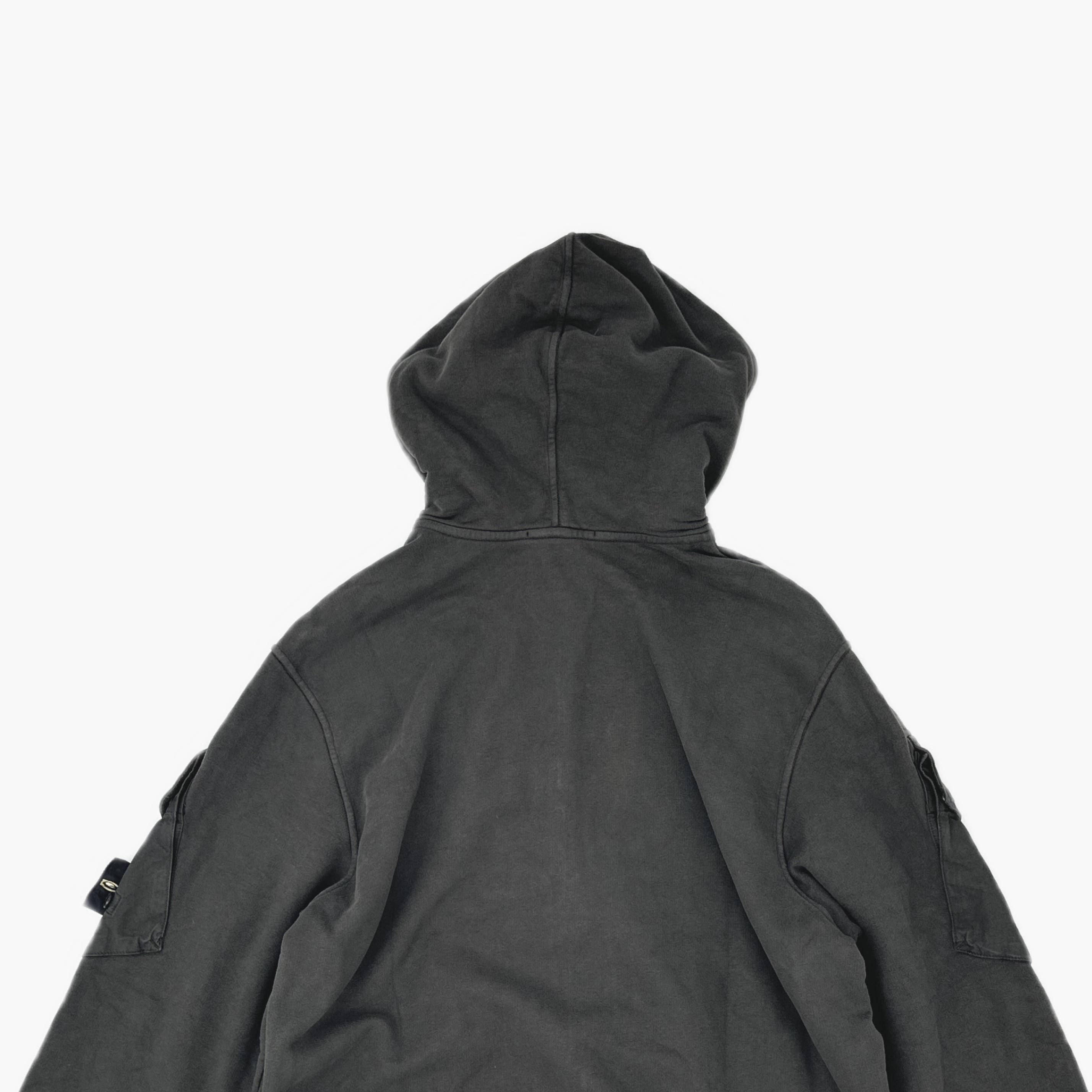 Stone Island Stone Island Zip Up Logo Hoodie Size XL Size US XL / EU 56 / 4 - 3 Thumbnail