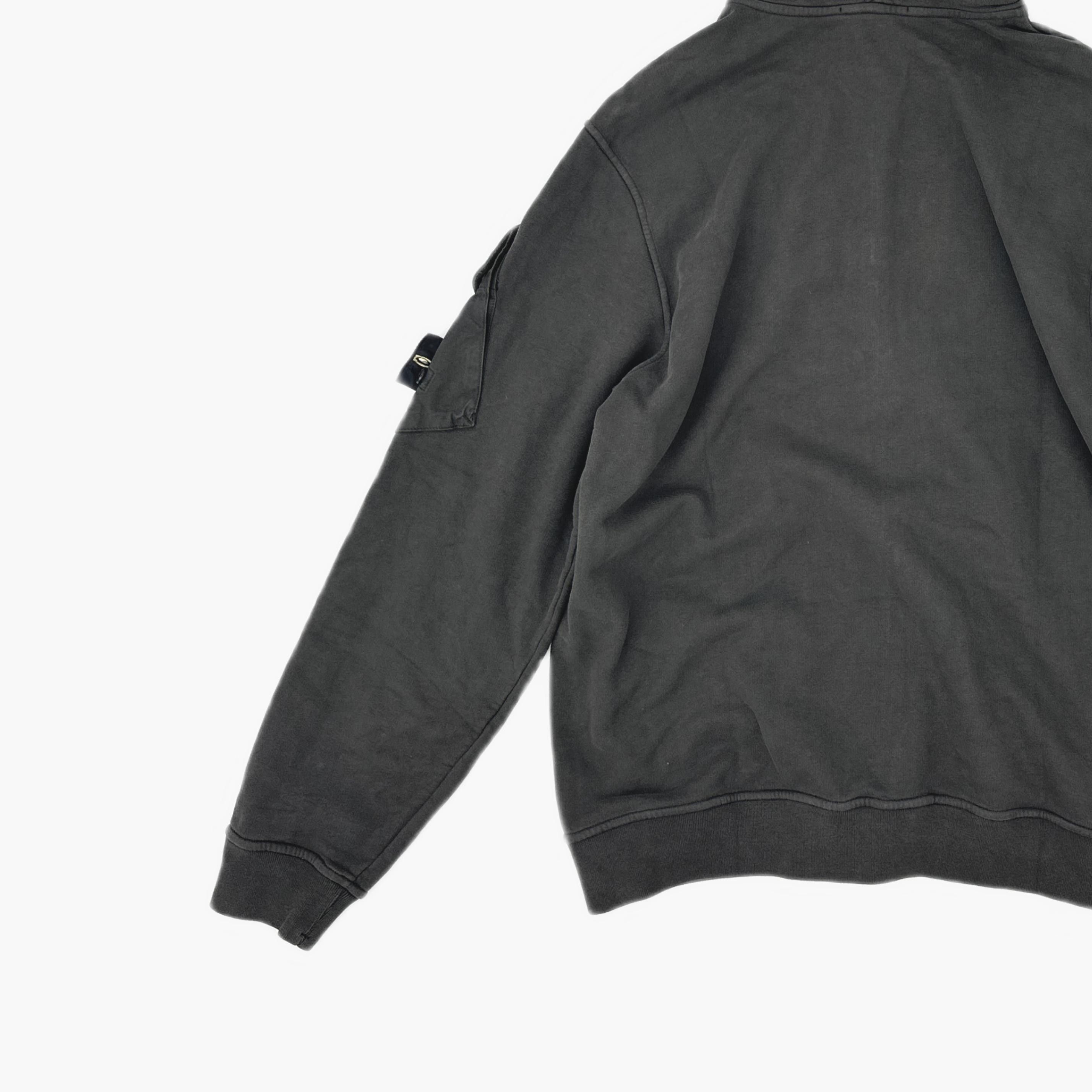 Stone Island Stone Island Zip Up Logo Hoodie Size XL Size US XL / EU 56 / 4 - 4 Thumbnail