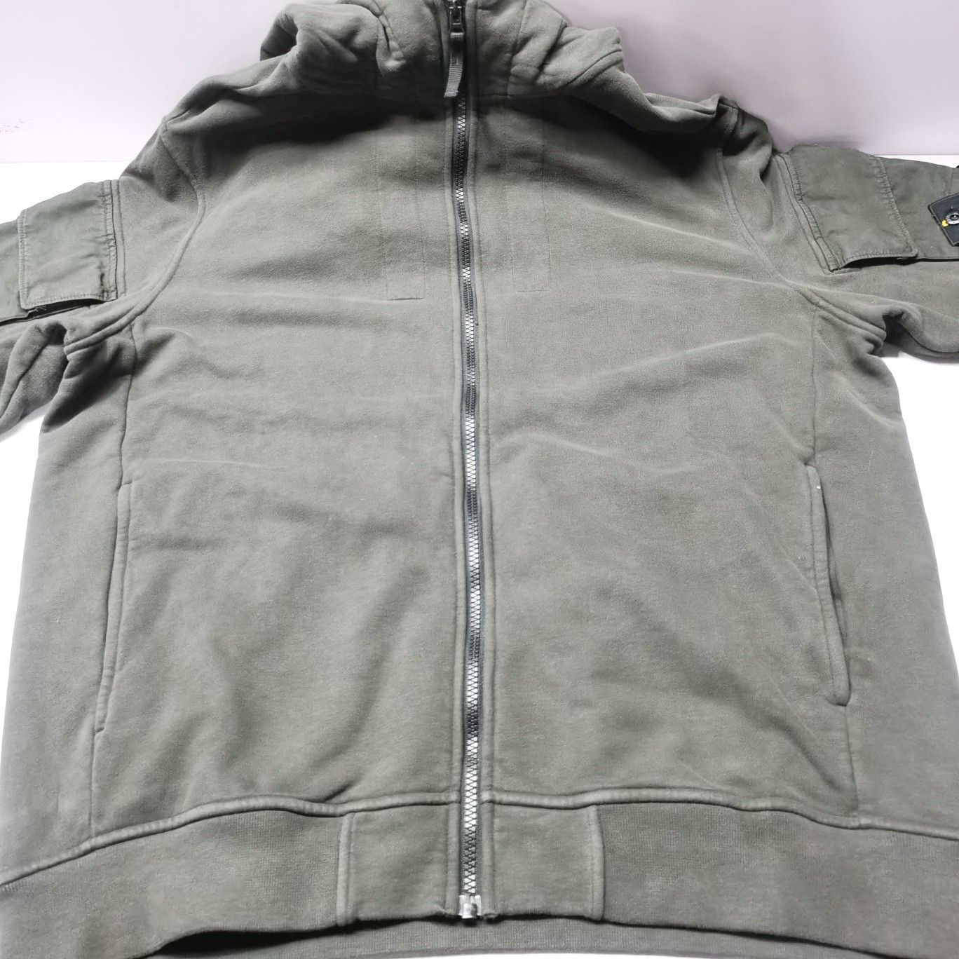Stone Island Stone Island Zip Up Logo Hoodie Size XL Size US XL / EU 56 / 4 - 20 Thumbnail