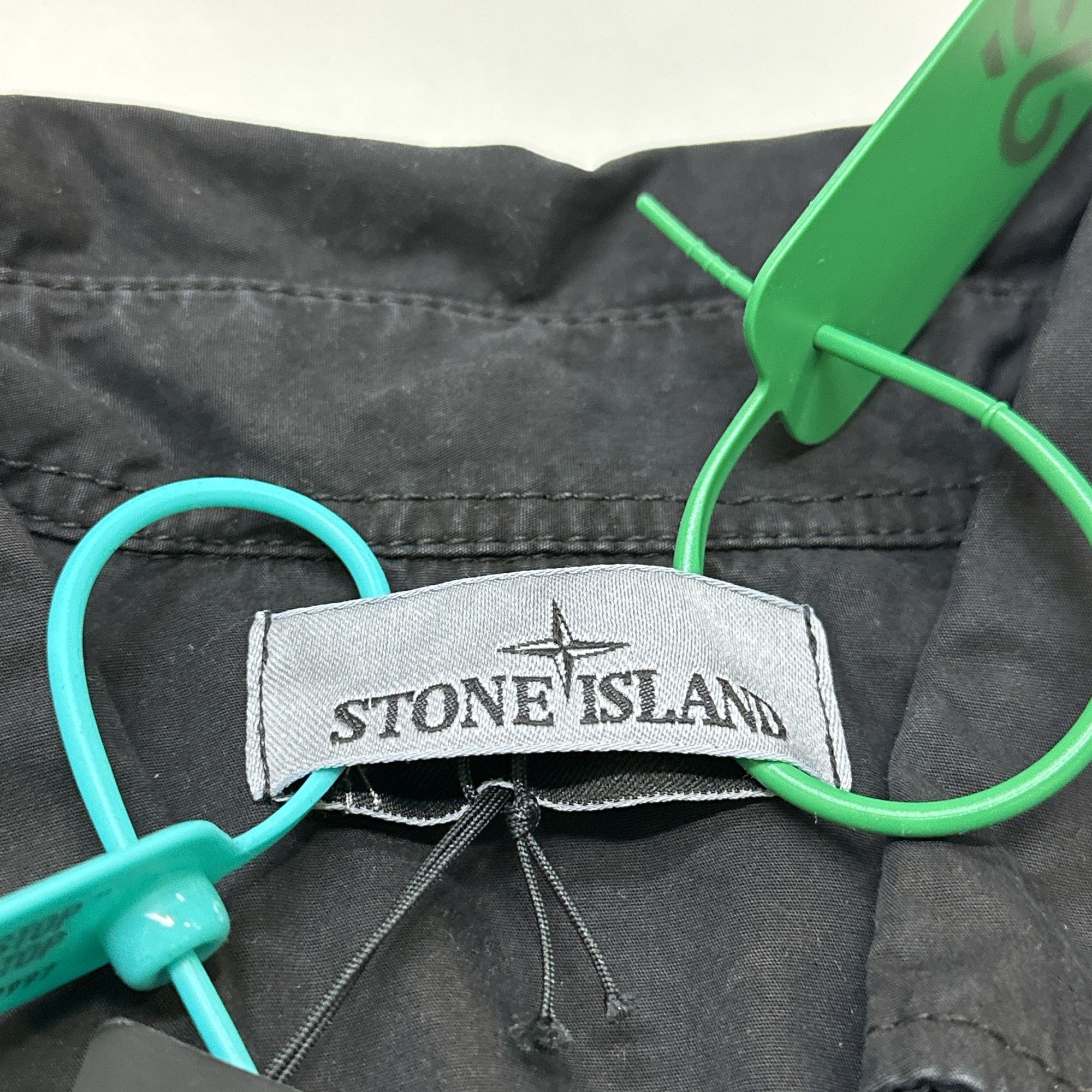 Stone Island Stone Island Washed Black Overshirt Size M Size US M / EU 48-50 / 2 - 2 Thumbnail