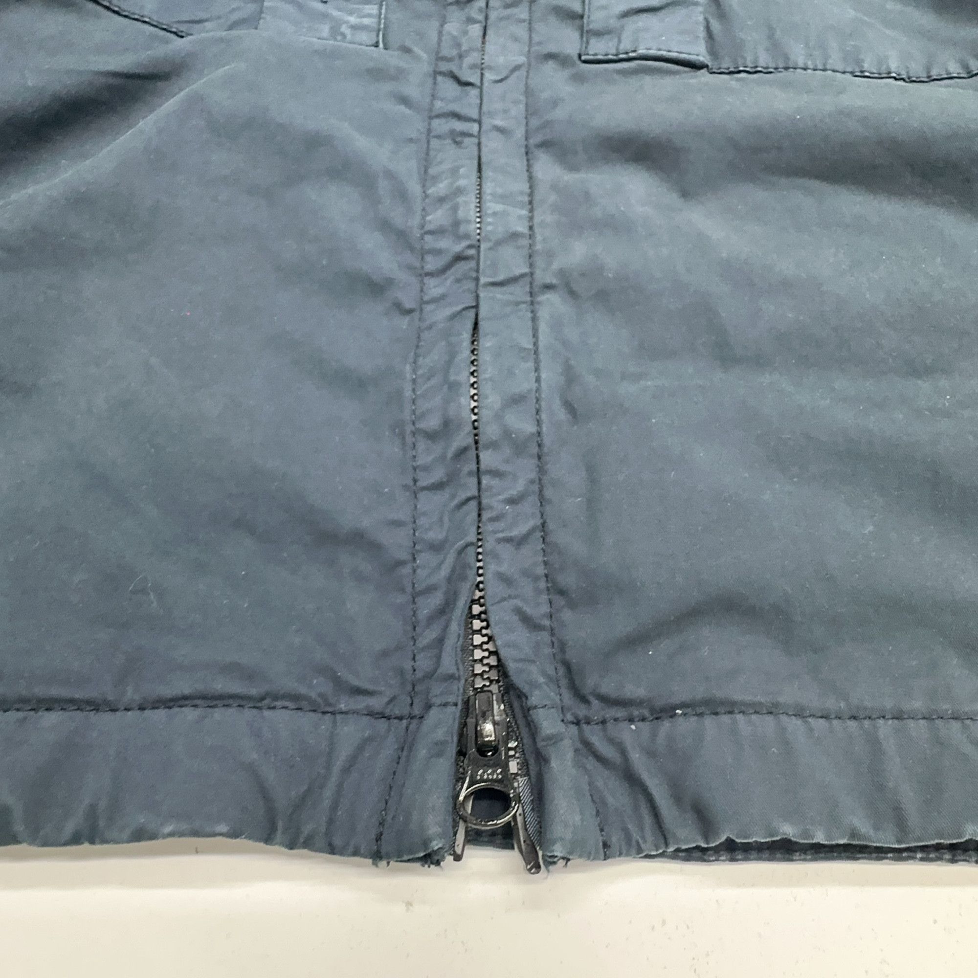 Stone Island Stone Island Hooded Zip Jacket Navy Size L Size US L / EU 52-54 / 3 - 11 Thumbnail