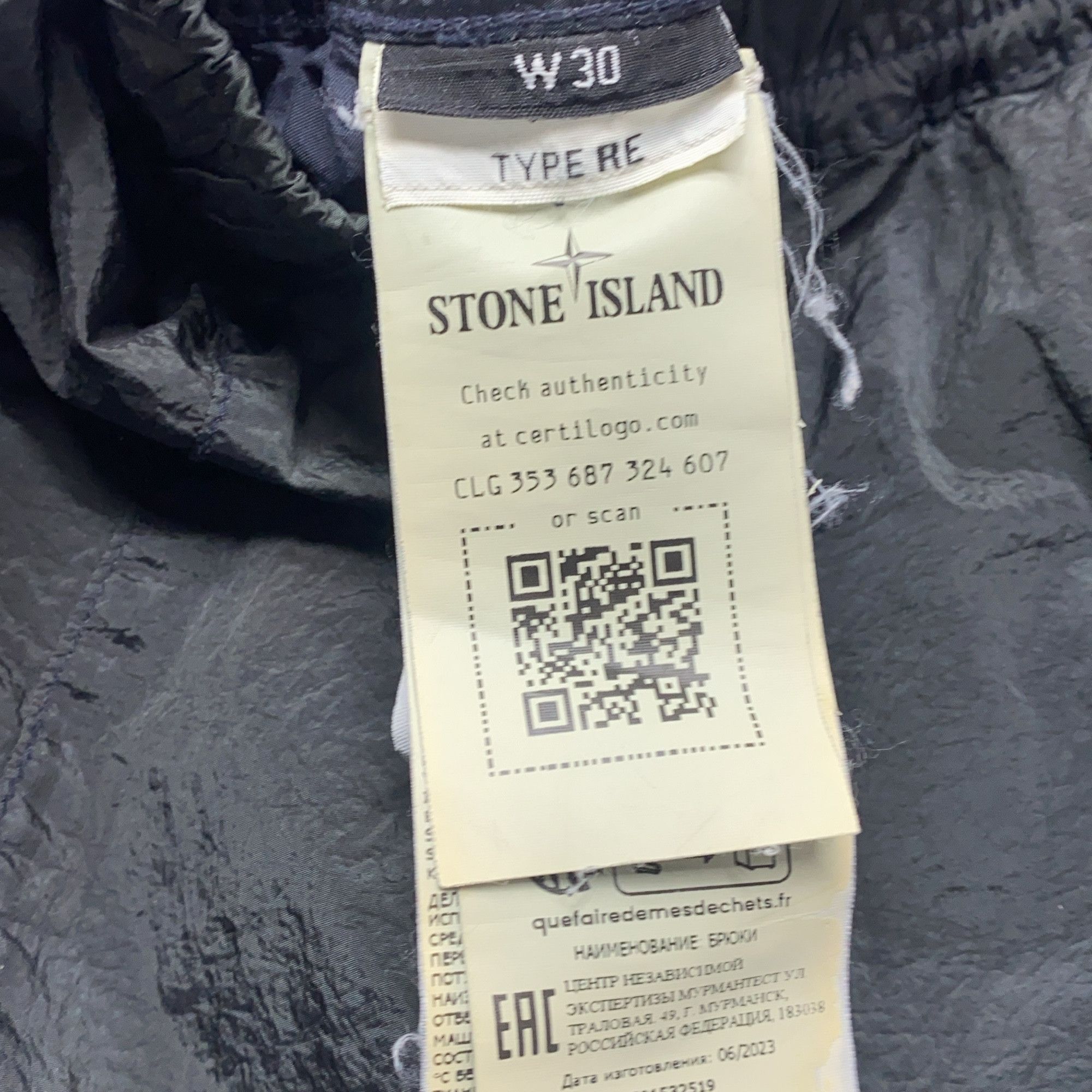 Stone Island Stone Island Nylon Metal Casual Pants Size 30 Size US 30 / EU 46 - 6 Thumbnail