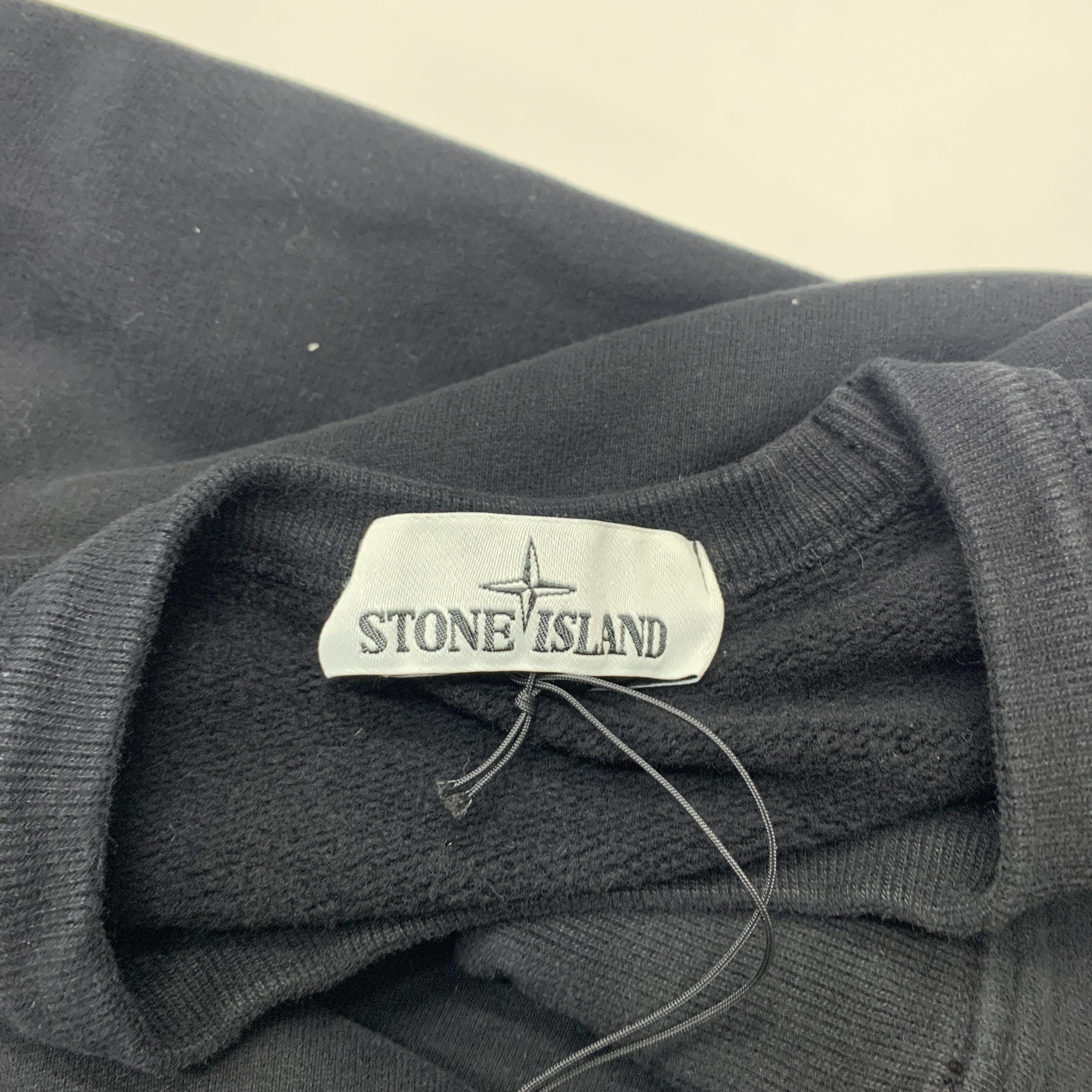 Stone Island STONE ISLAND Black Logo Patch Sweatshirt Size S Size US S / EU 44-46 / 1 - 3 Thumbnail