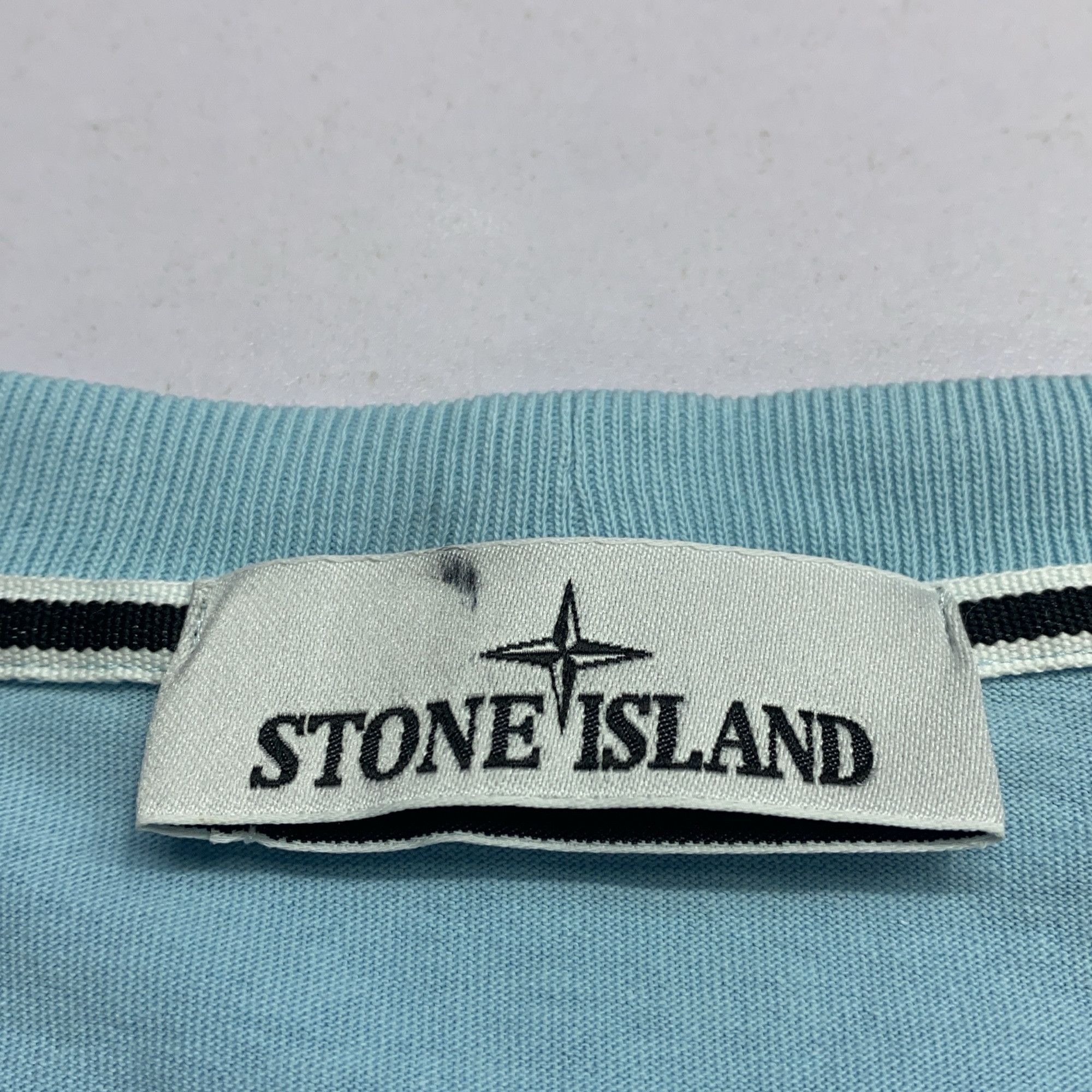 Stone Island Stone Island Logo Print T-Shirt Blue XL Size US XL / EU 56 / 4 - 3 Thumbnail