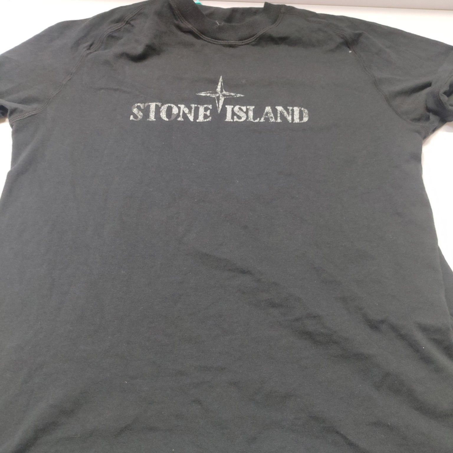 Stone Island Stone Island Logo Print T-Shirt Black Size M Size US M / EU 48-50 / 2 - 12 Thumbnail