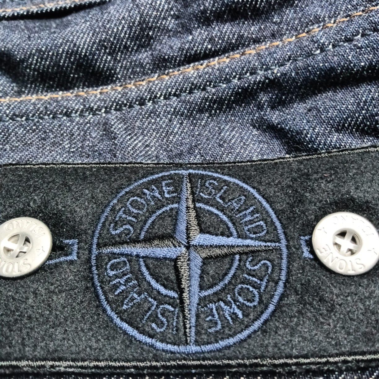Stone Island STONE ISLAND Dark Wash Denim Jeans Size 32 Size US 32 / EU 48 - 4 Thumbnail