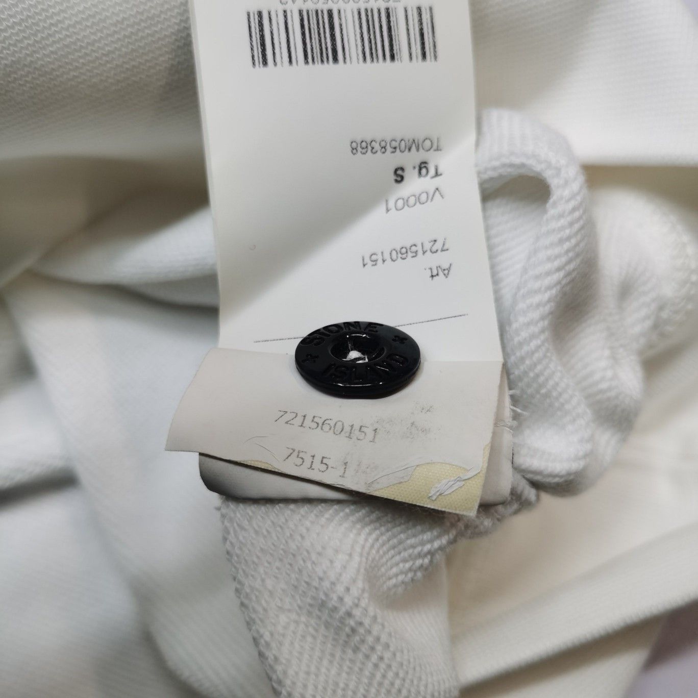 Stone Island Stone Island Button Neck Hooded Sweatshirt Size S Size US S / EU 44-46 / 1 - 4 Thumbnail