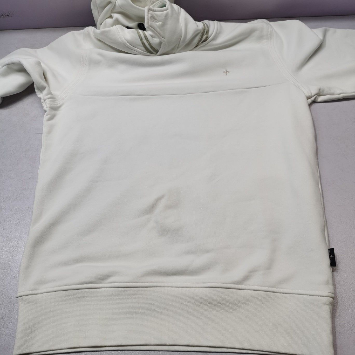 Stone Island Stone Island Button Neck Hooded Sweatshirt Size S Size US S / EU 44-46 / 1 - 15 Thumbnail
