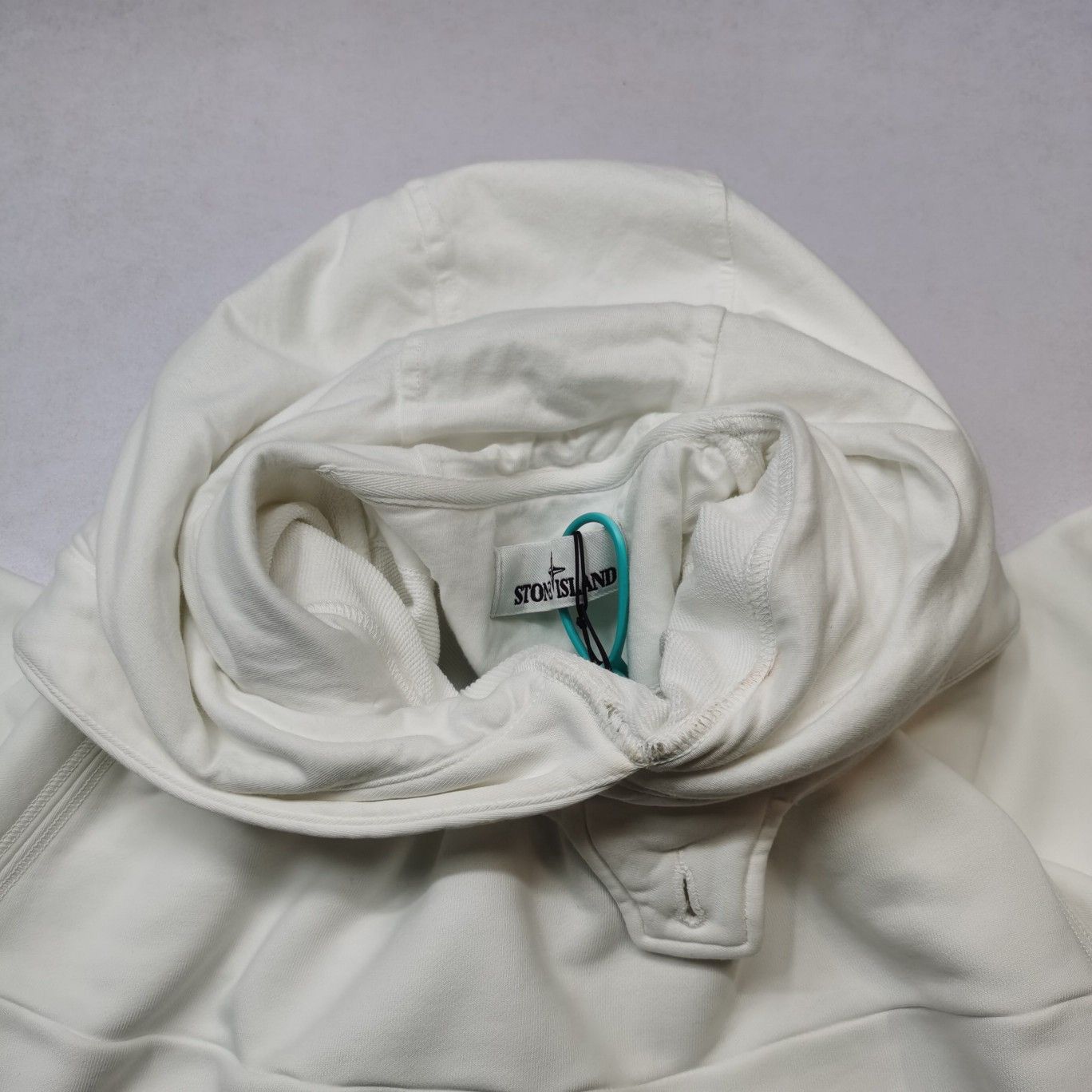 Stone Island Stone Island Button Neck Hooded Sweatshirt Size S Size US S / EU 44-46 / 1 - 10 Thumbnail