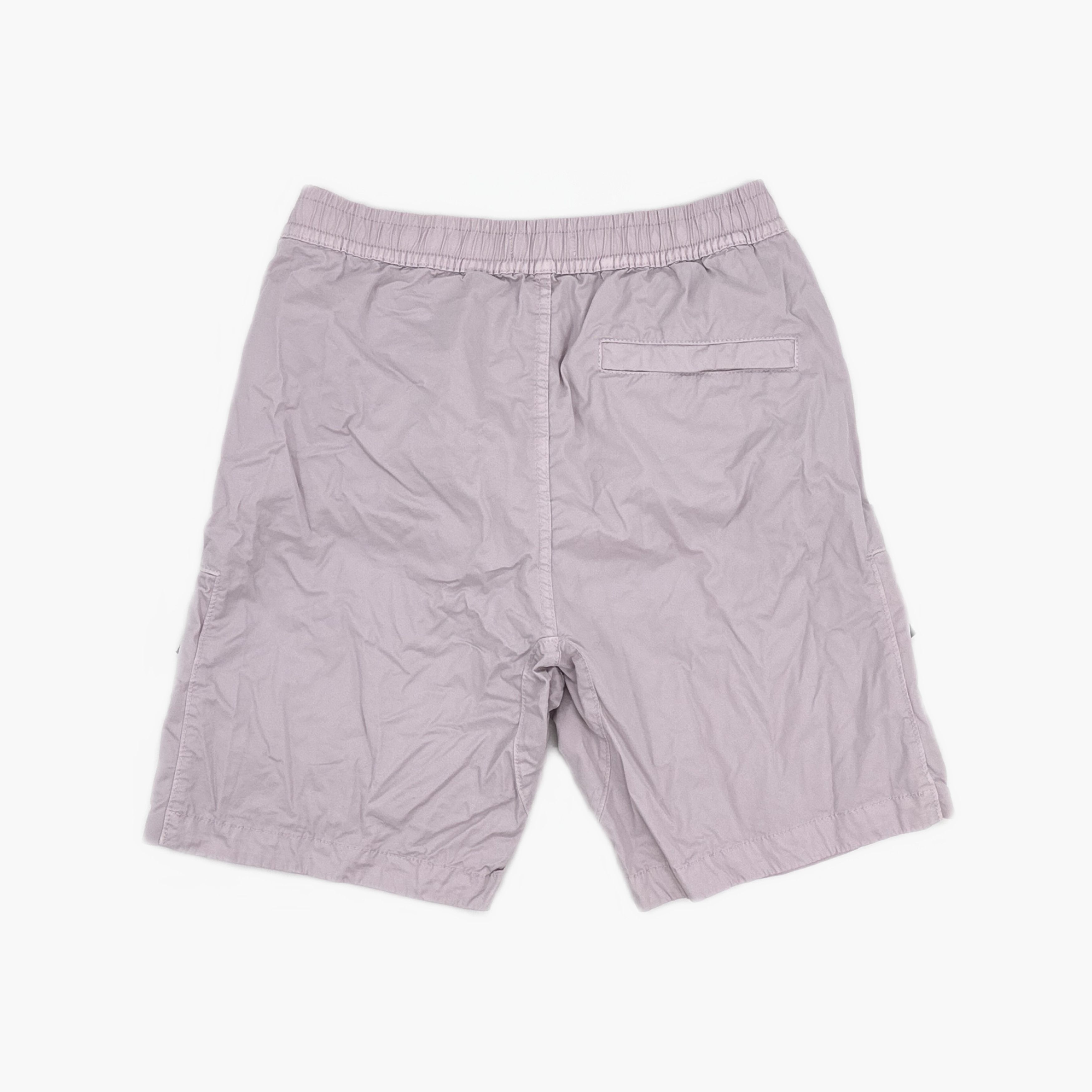 Stone Island Stone Island Pink Logo Badge Shorts Size 31 Size US 31 - 2 Thumbnail