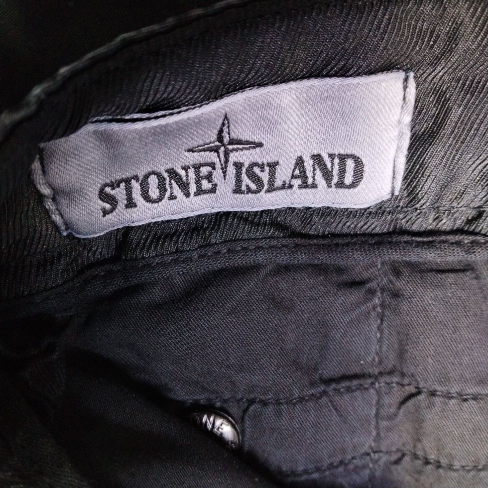 Stone Island Stone Island Logo Cargo Pants Black Size 34 Size US 34 / EU 50 - 4 Thumbnail