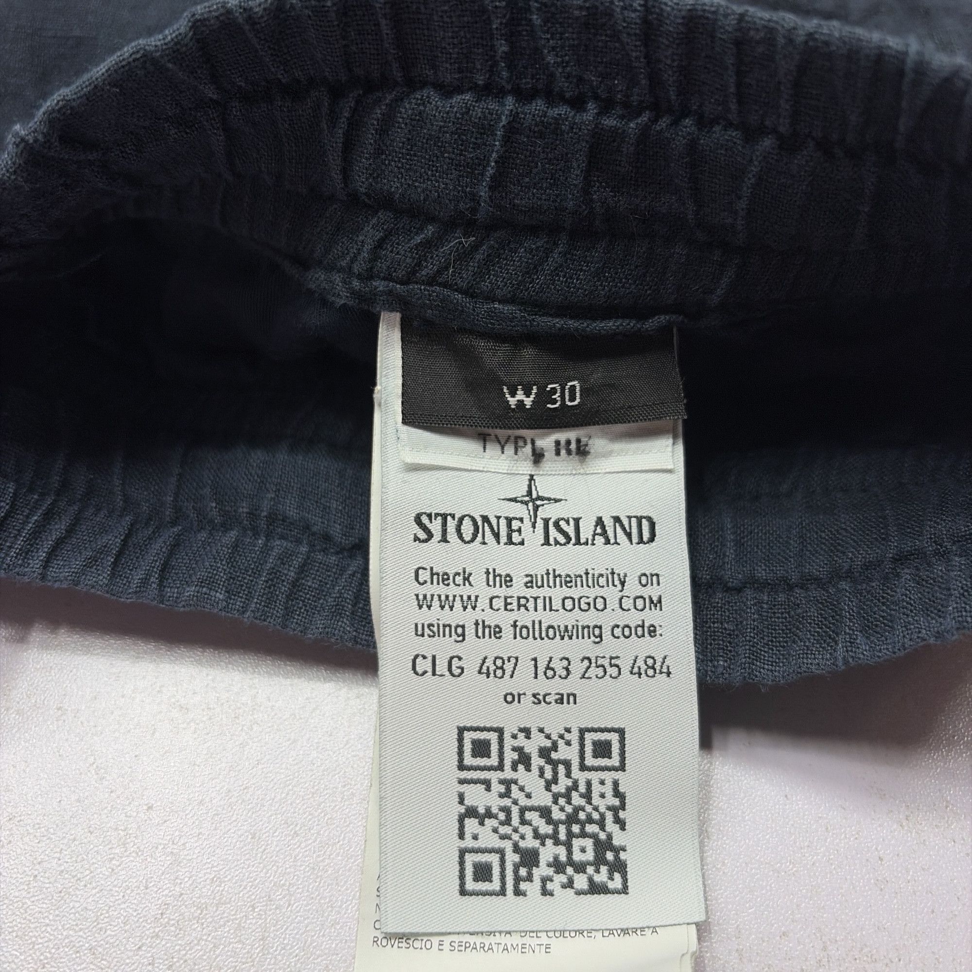 Stone Island Stone Island Compass Patch Cargo Shorts Navy W30 Size US 30 / EU 46 - 4 Thumbnail