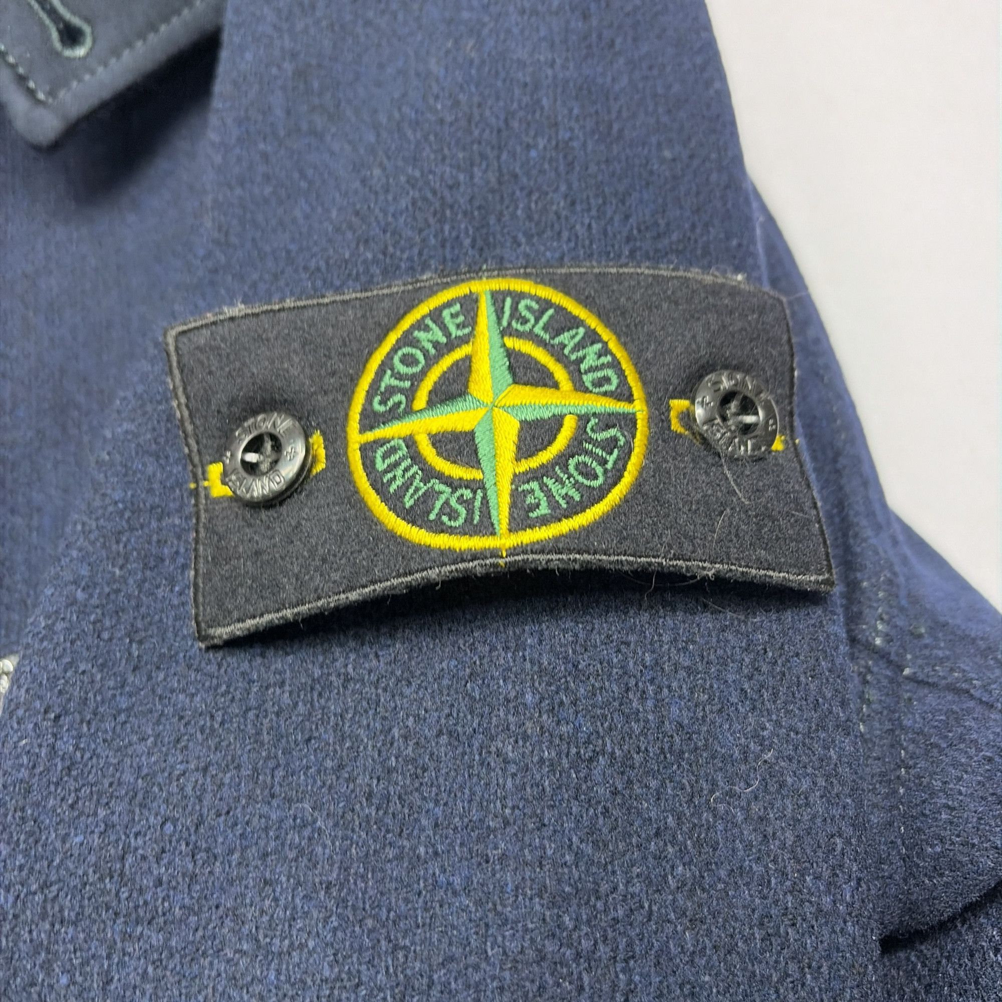 Stone Island Stone Island Wool Blend Peacoat Size L Size US L / EU 52-54 / 3 - 6 Thumbnail