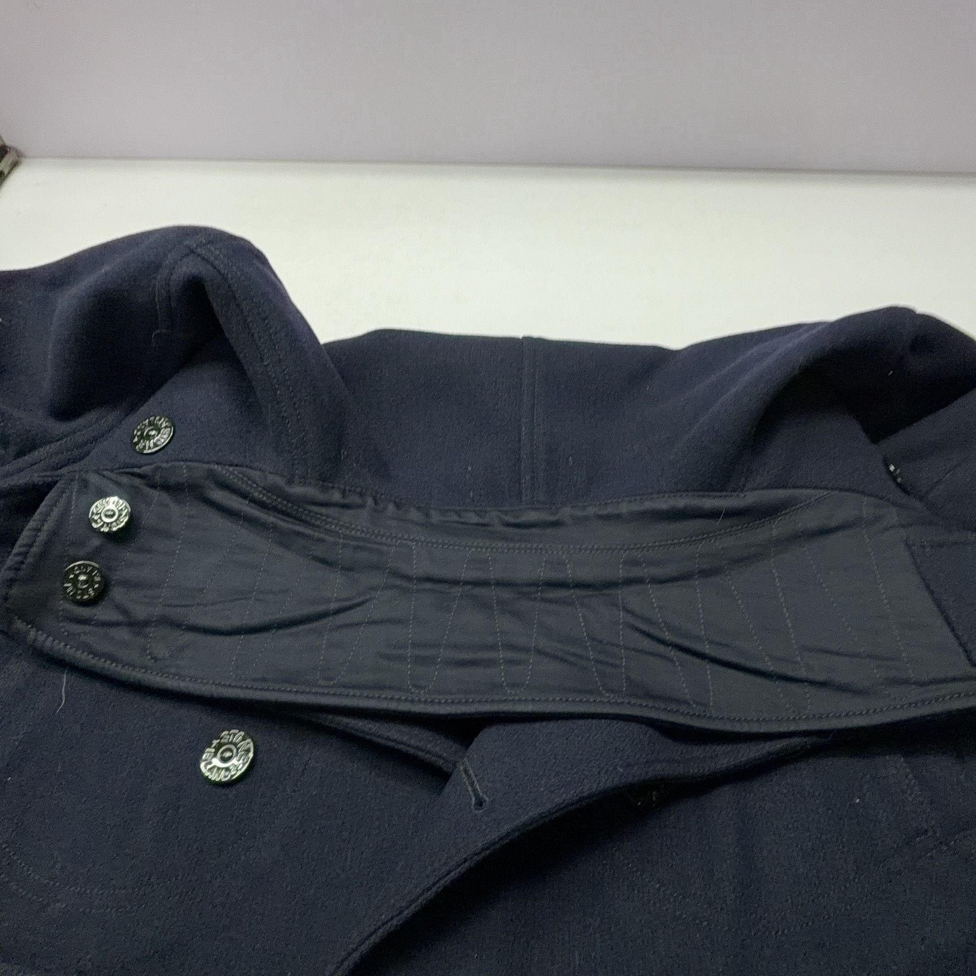 Stone Island Stone Island Wool Blend Peacoat Size L Size US L / EU 52-54 / 3 - 7 Thumbnail