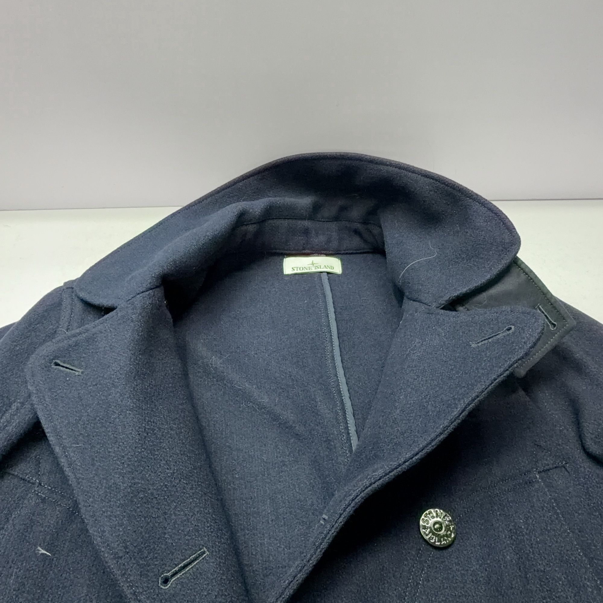 Stone Island Stone Island Wool Blend Peacoat Size L Size US L / EU 52-54 / 3 - 8 Thumbnail