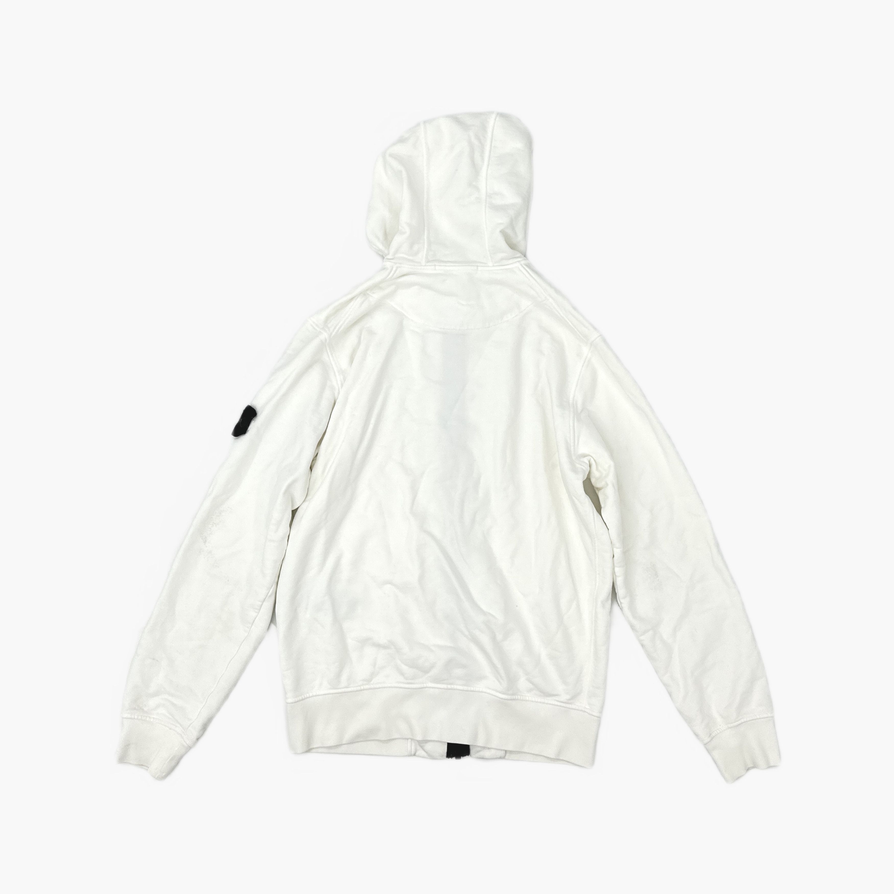 Stone Island Stone Island Zip Up Logo Patch Hoodie Size M Size US M / EU 48-50 / 2 - 2 Thumbnail