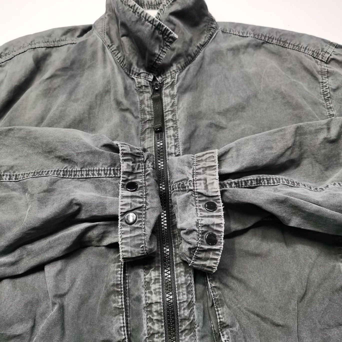Stone Island Stone Island Washed Overshirt Jacket Size L Size US L / EU 52-54 / 3 - 14 Thumbnail