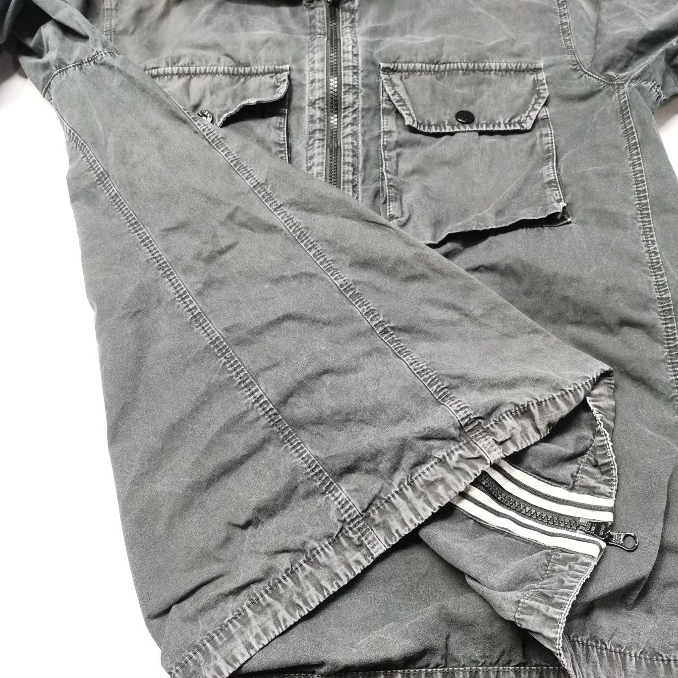 Stone Island Stone Island Washed Overshirt Jacket Size L Size US L / EU 52-54 / 3 - 16 Thumbnail