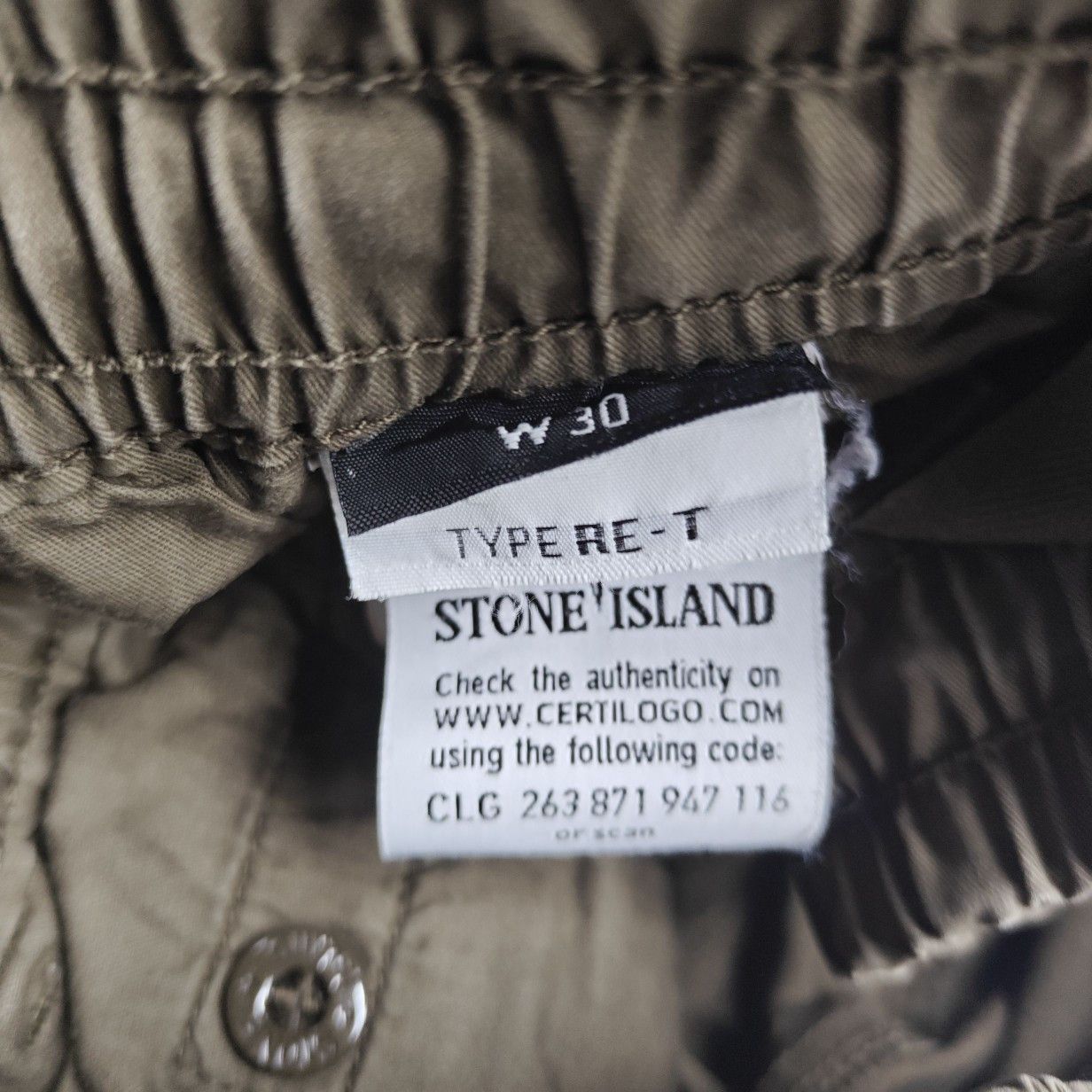 Stone Island Stone Island Ghost Piece Cargo Pants Size 30 Size US 30 / EU 46 - 4 Thumbnail