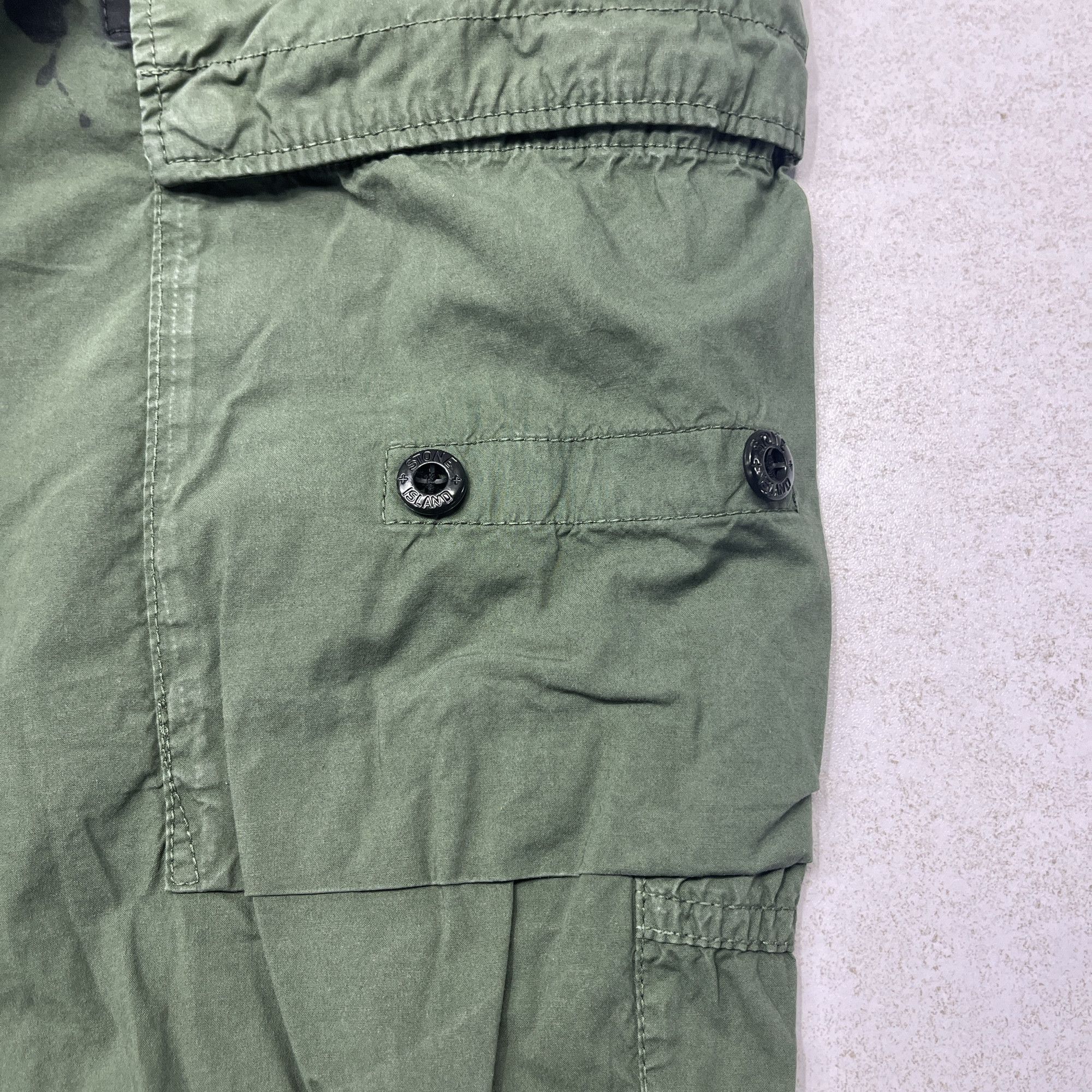 Stone Island Stone Island Cargo Pants Olive Size 31 Size US 31 - 5 Thumbnail