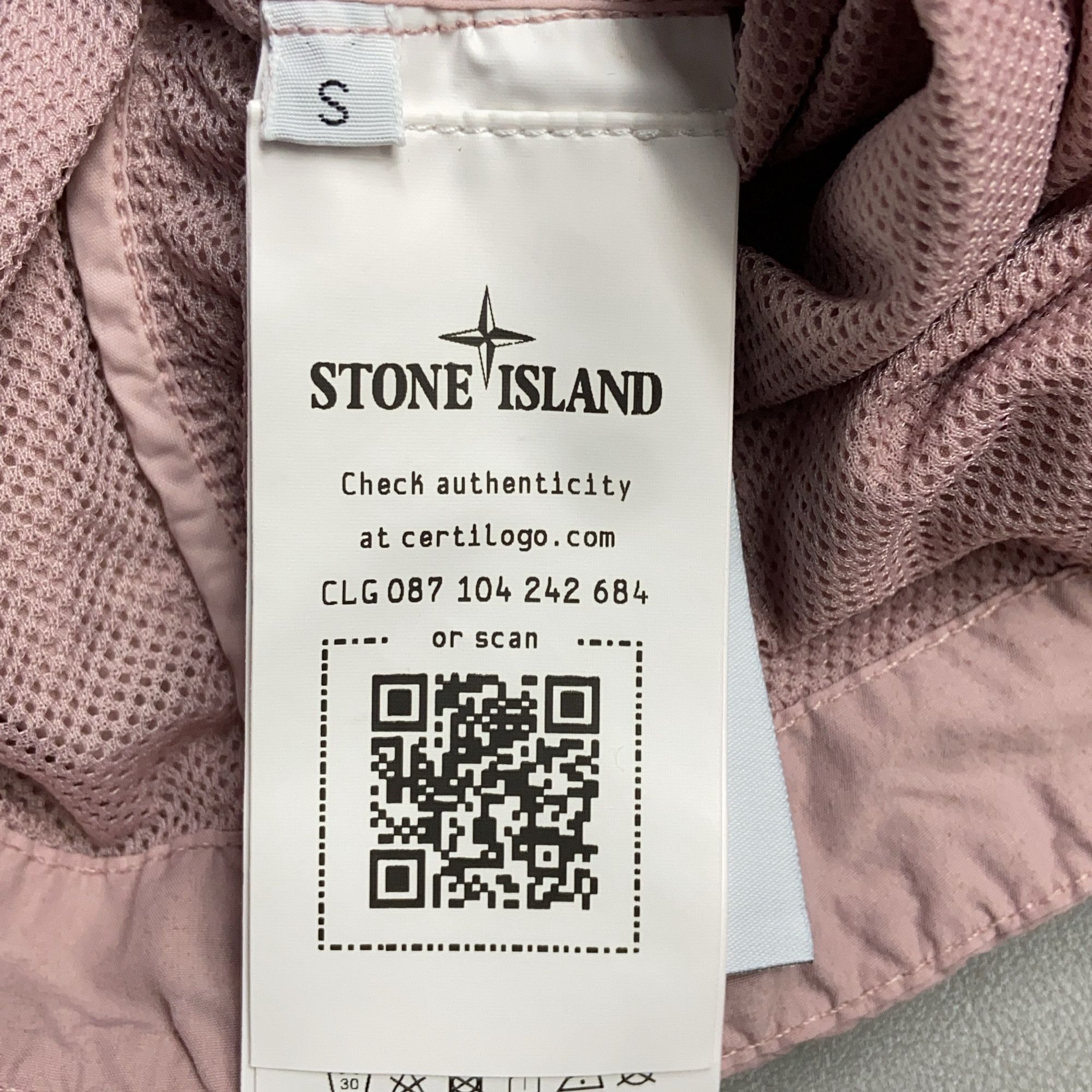 Stone Island Stone Island Naslan Light Jacket Pink Size S Size US S / EU 44-46 / 1 - 6 Thumbnail