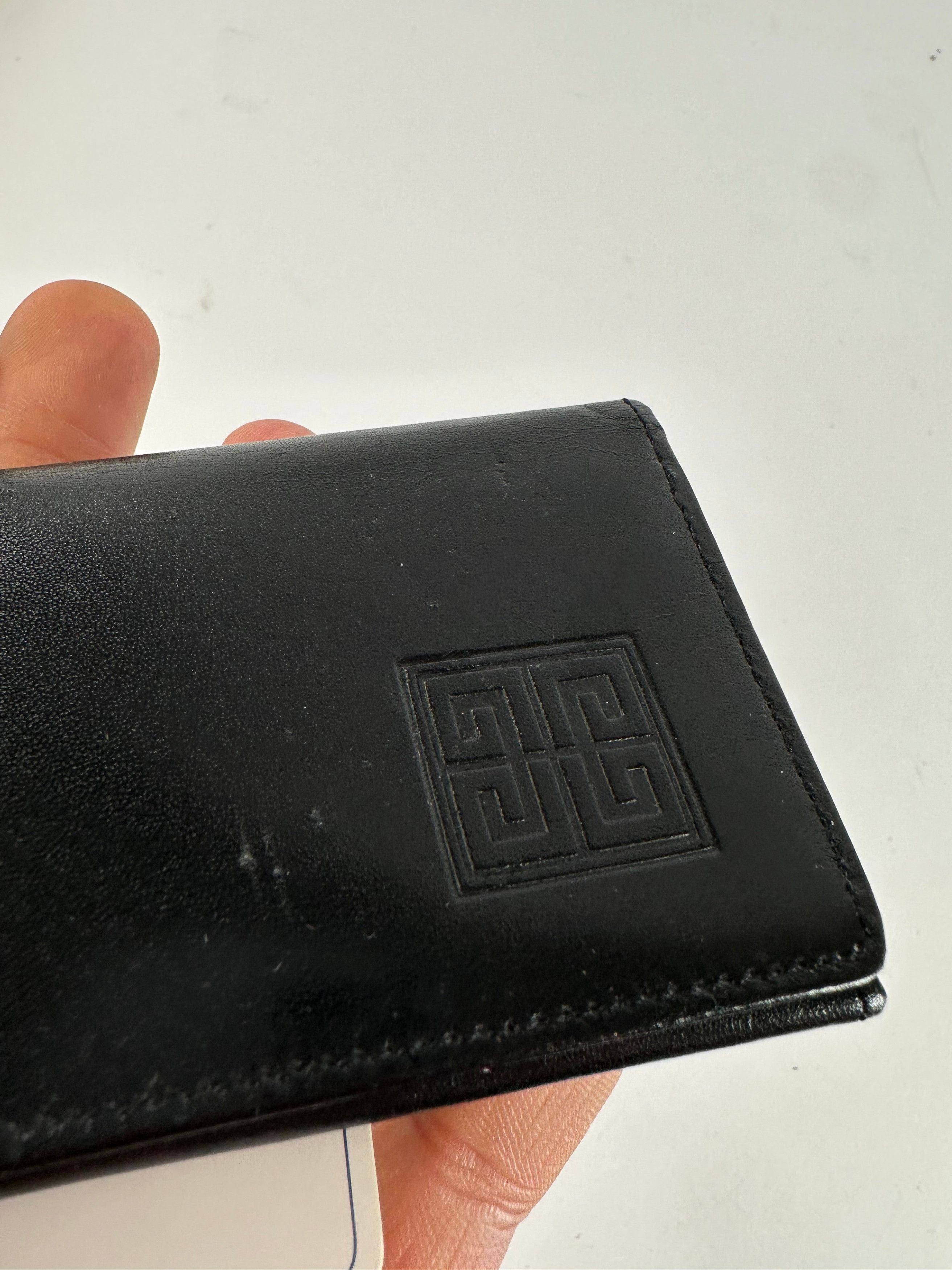 Givenchy Vintage 4G Logo Leather Key Holder Black Size ONE SIZE - 8 Thumbnail