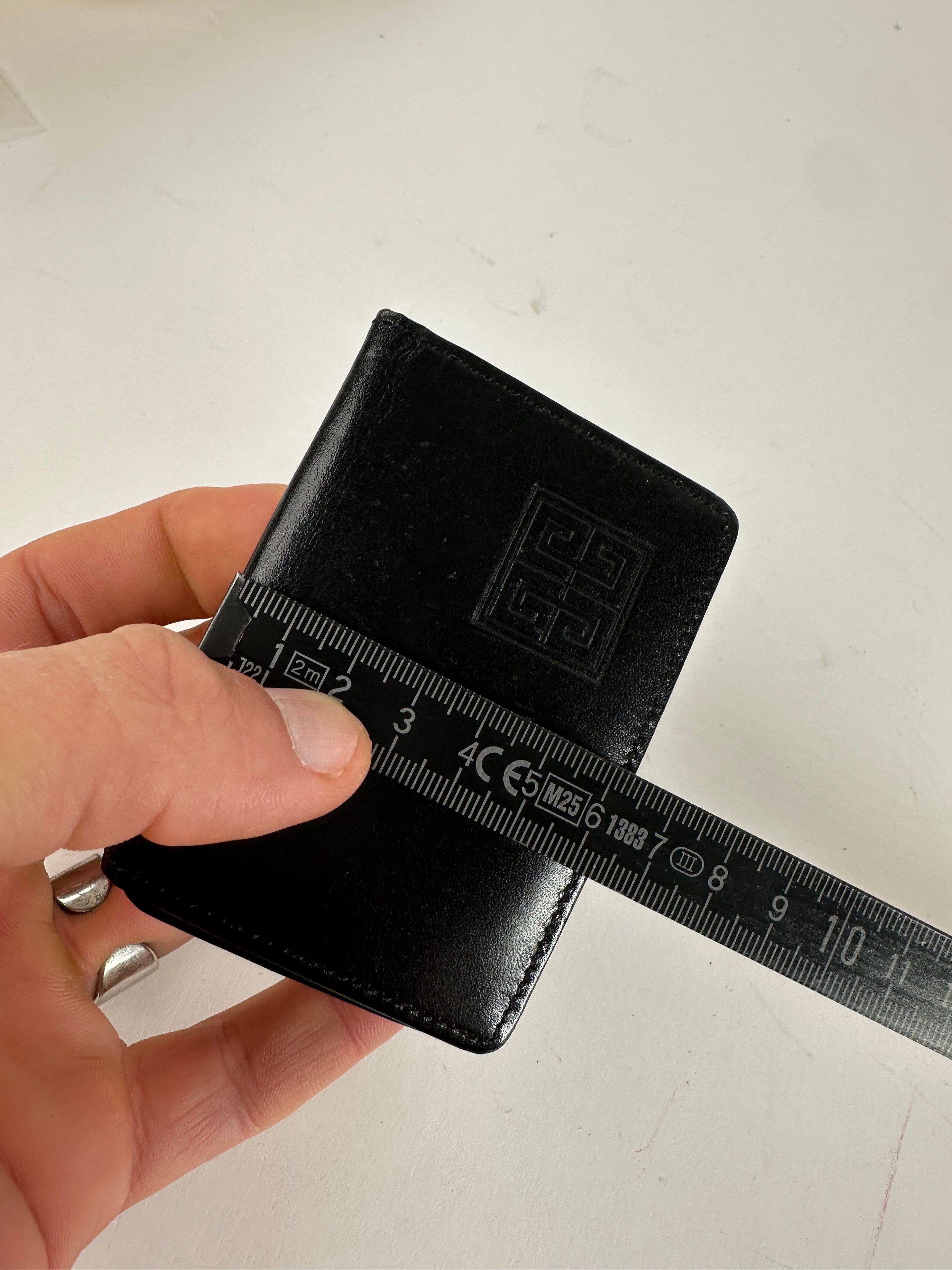 Givenchy Vintage 4G Logo Leather Key Holder Black Size ONE SIZE - 10 Thumbnail
