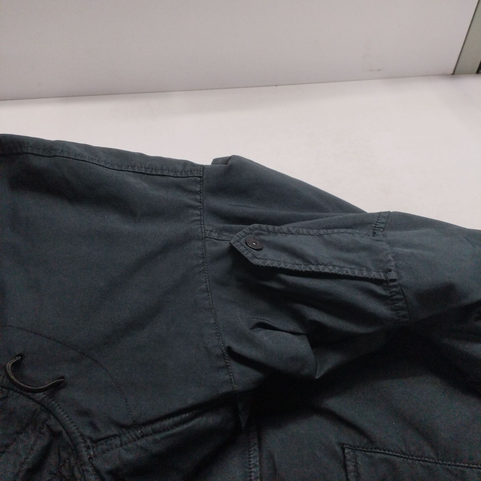 Stone Island Stone Island Logo Patch Hooded Jacket Navy Size L Size US L / EU 52-54 / 3 - 10 Thumbnail