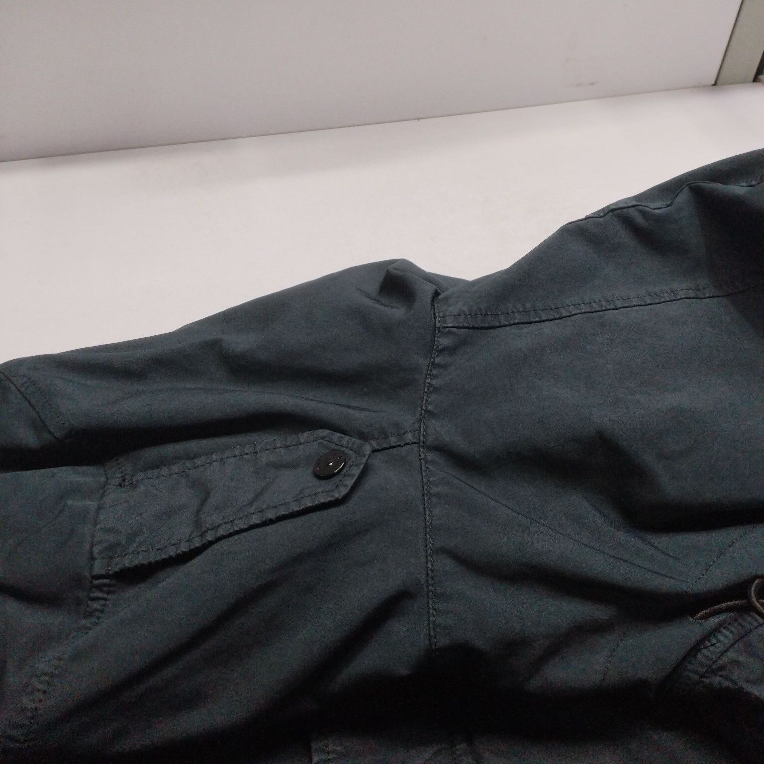 Stone Island Stone Island Logo Patch Hooded Jacket Navy Size L Size US L / EU 52-54 / 3 - 9 Thumbnail