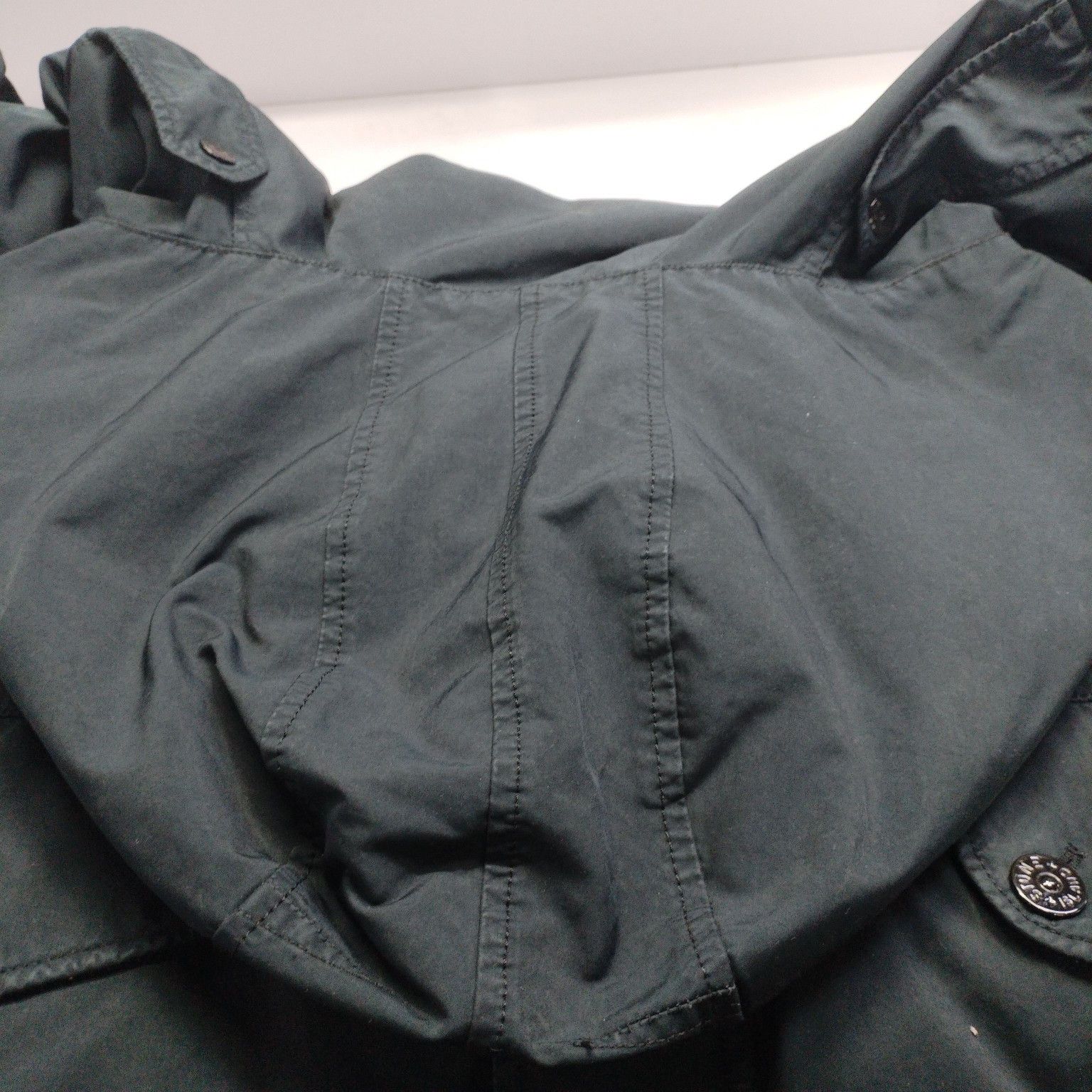 Stone Island Stone Island Logo Patch Hooded Jacket Navy Size L Size US L / EU 52-54 / 3 - 7 Thumbnail