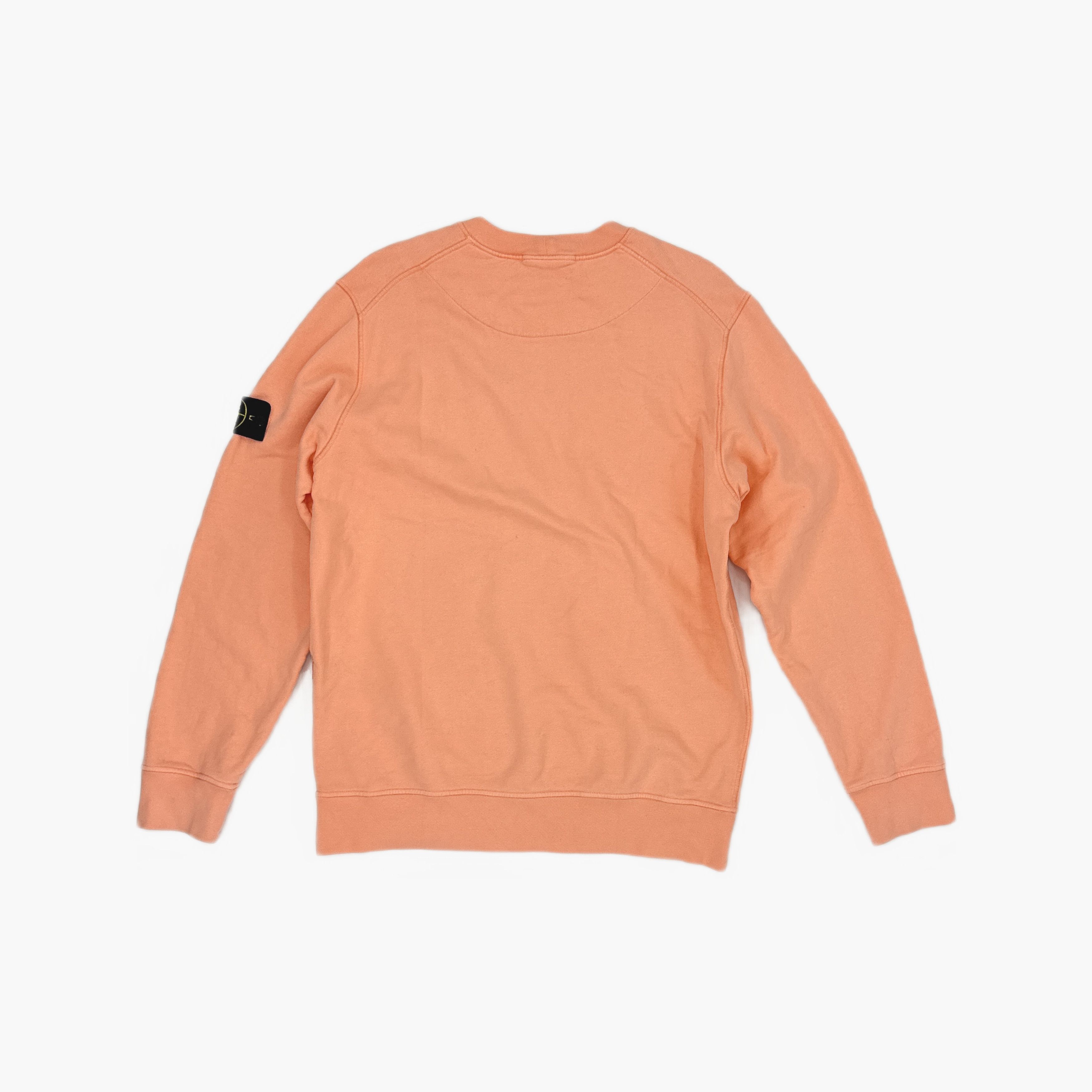 Stone Island Stone Island Peach Logo Patch Sweatshirt Size XL Size US XL / EU 56 / 4 - 2 Thumbnail