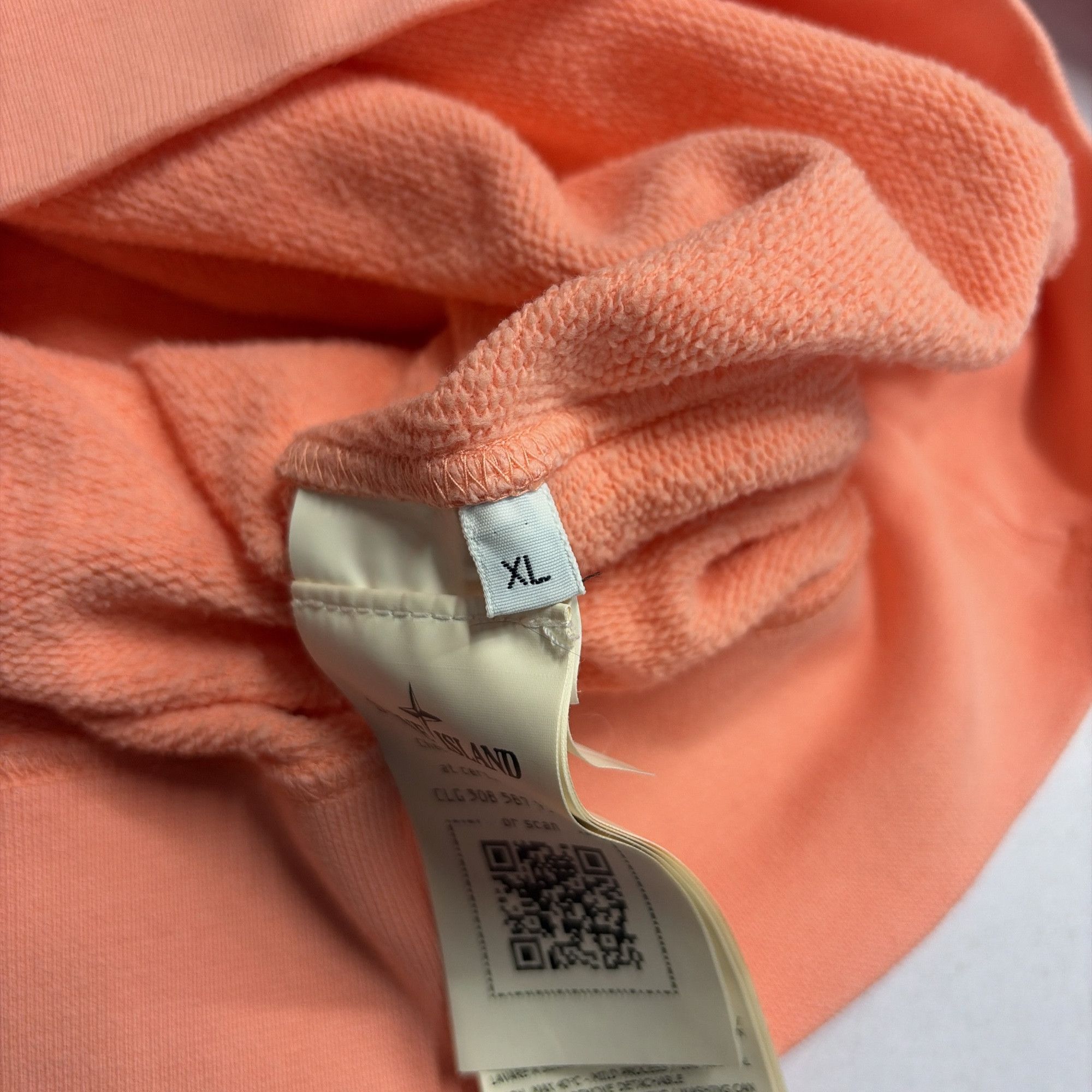 Stone Island Stone Island Peach Logo Patch Sweatshirt Size XL Size US XL / EU 56 / 4 - 6 Thumbnail