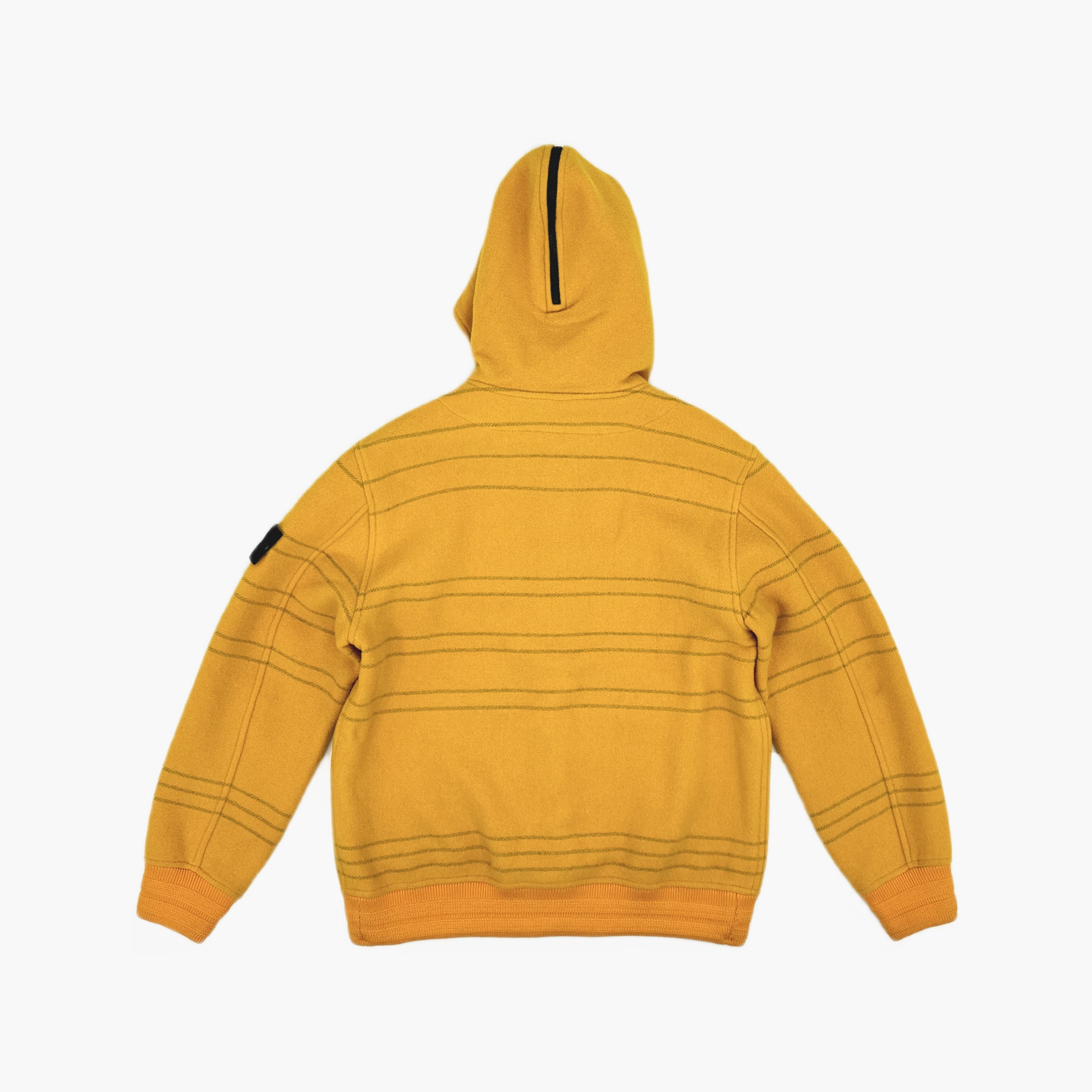 Stone Island Stone Island Wool Blend Hooded Light Jacket Size M Size US M / EU 48-50 / 2 - 2 Thumbnail