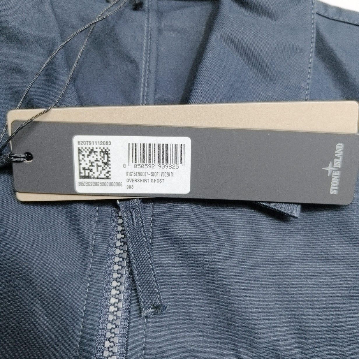 Stone Island Stone Island Ghost Piece Full Zip Overshirt Size M Size US M / EU 48-50 / 2 - 4 Thumbnail
